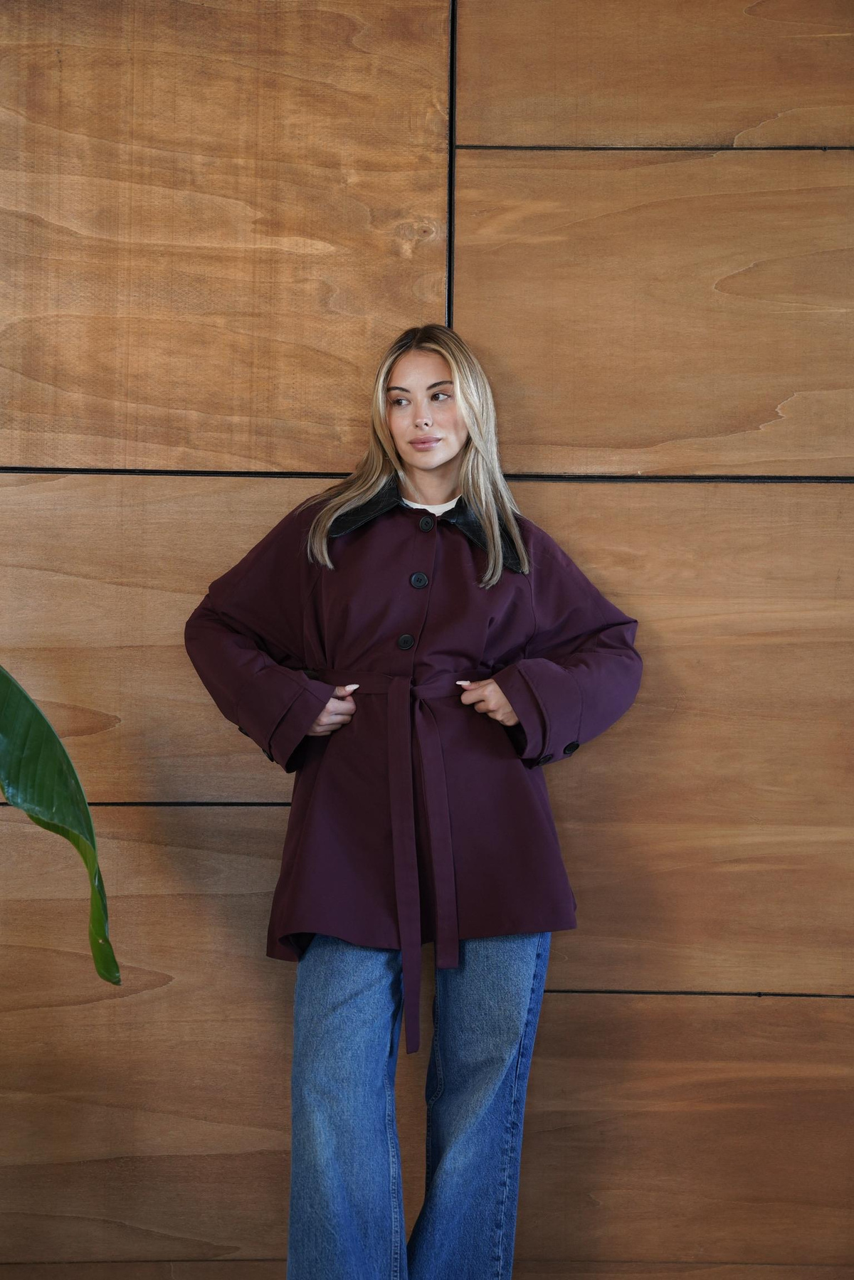 Arya Trench - Bordo
