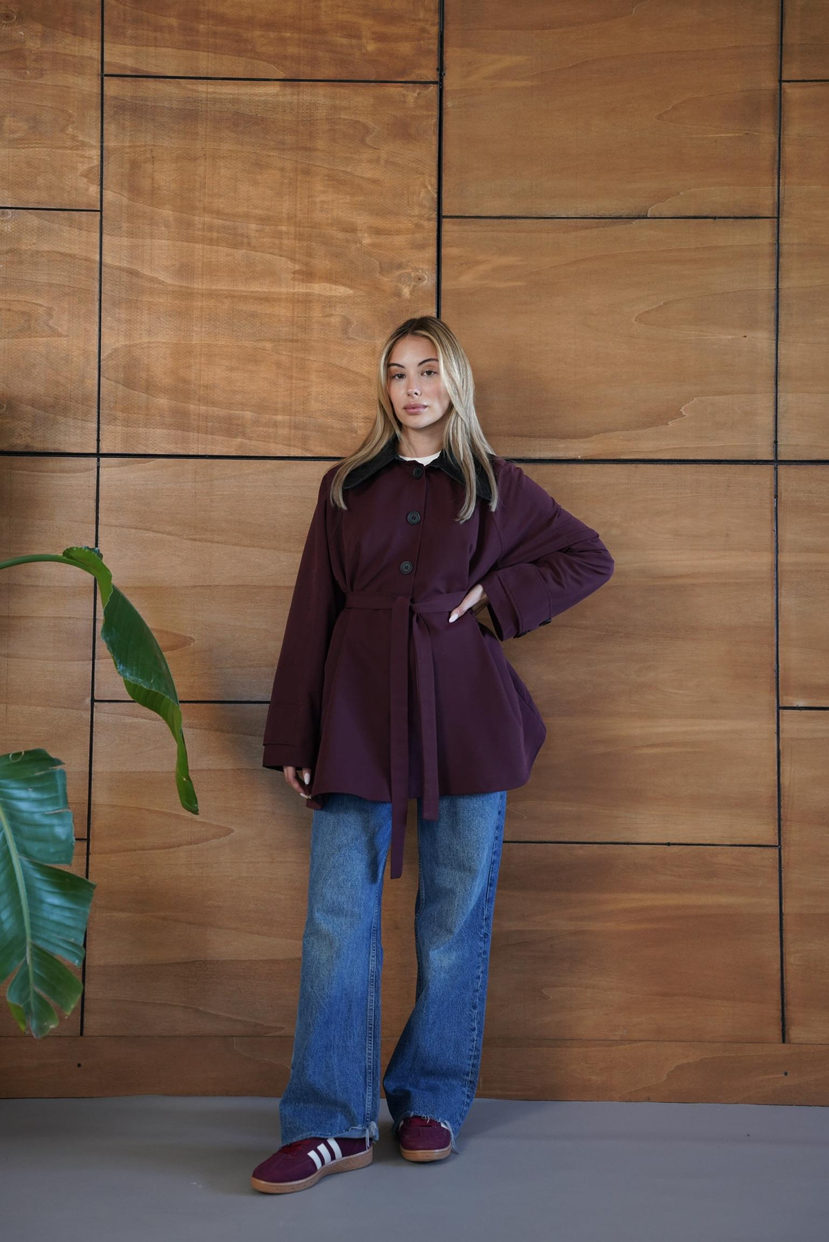 Arya Trench - Bordo