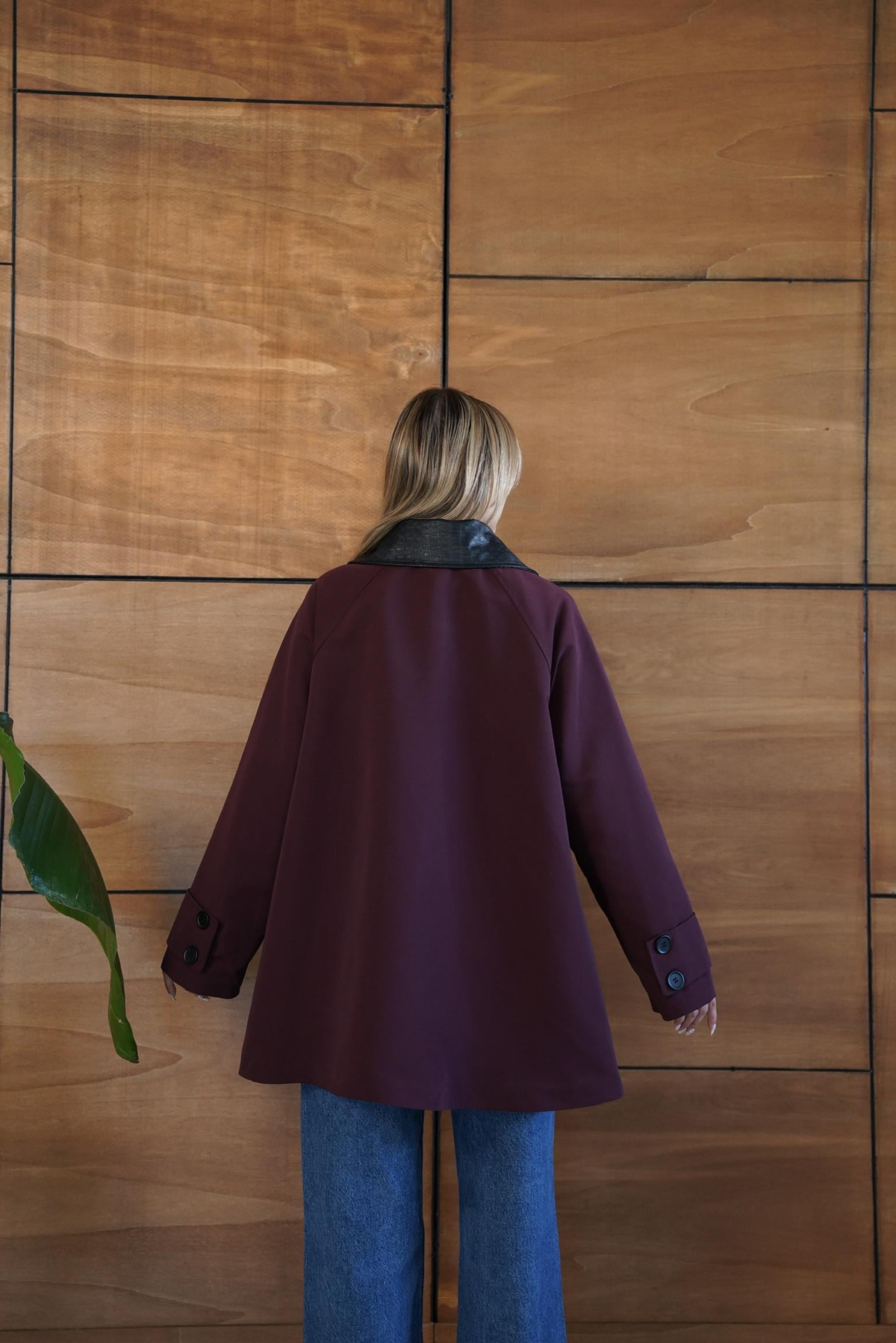 Arya Trench - Bordo