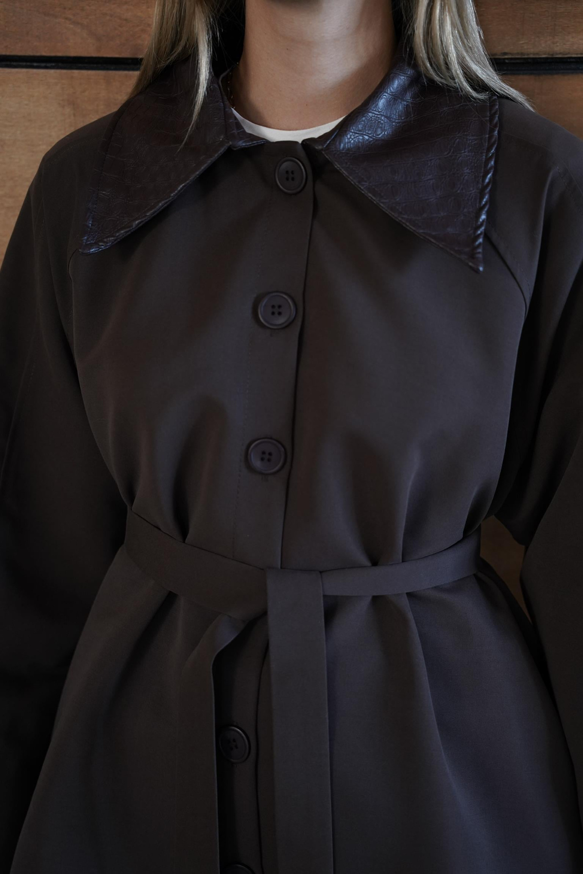 Arya Trench - Kahverengi