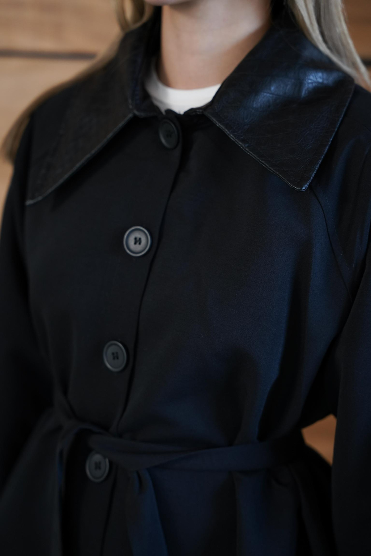 Arya Trench - Siyah