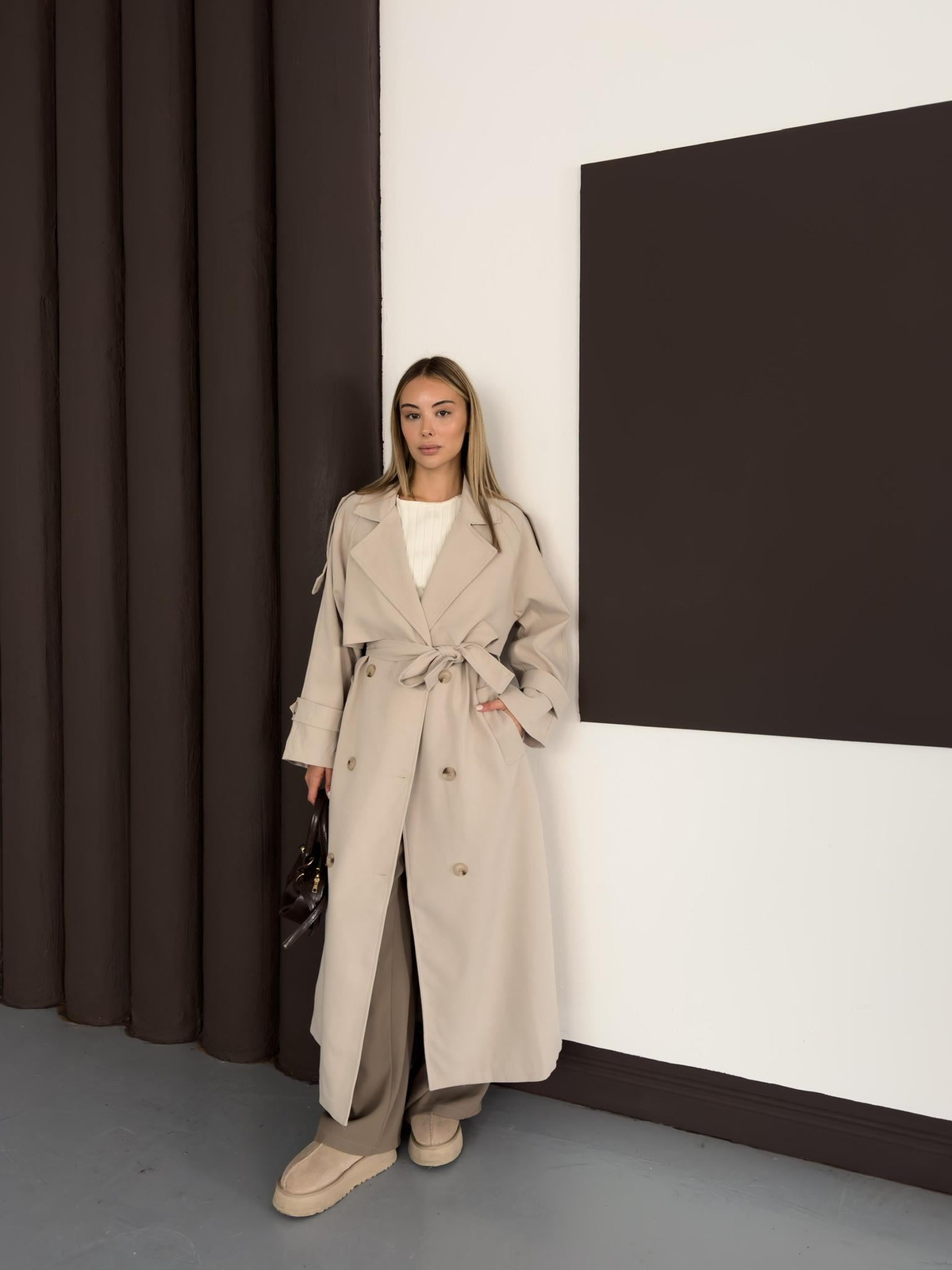 Charlotte Trench - Taş Rengi
