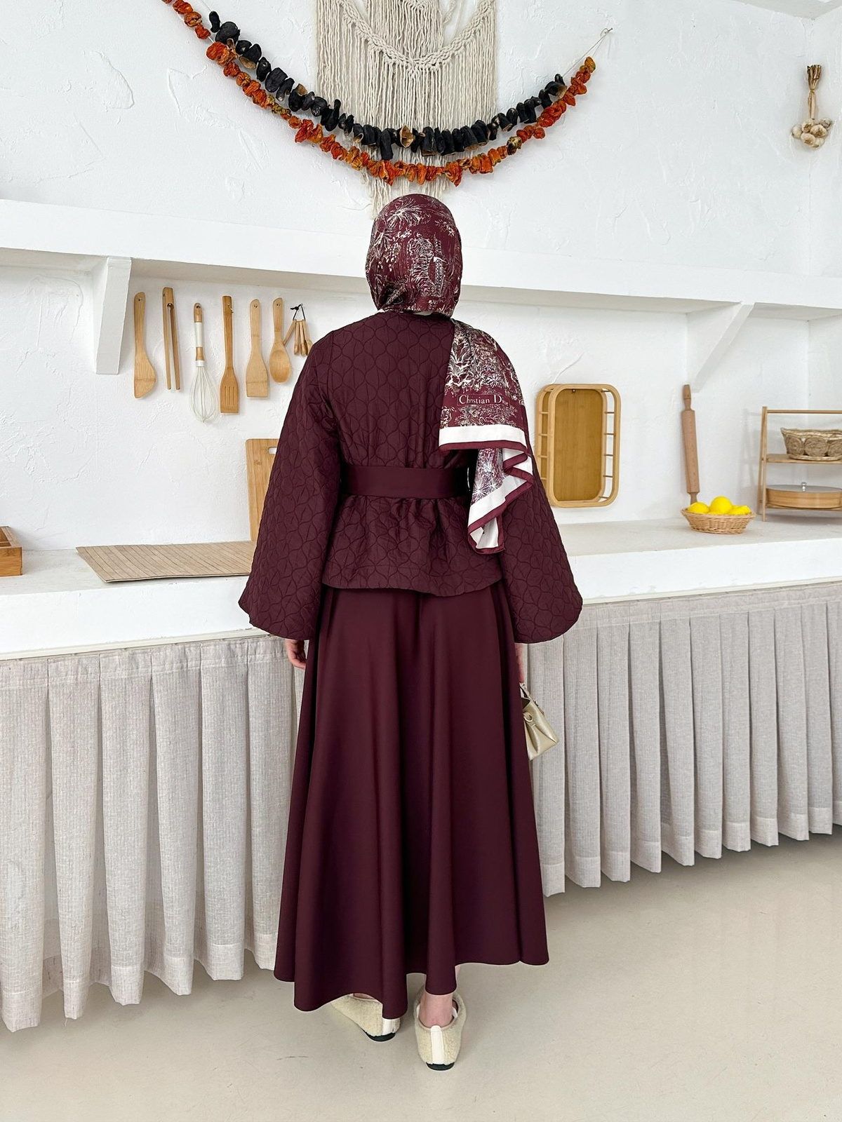 Fiorella Alt-Üst Takım - Bordo