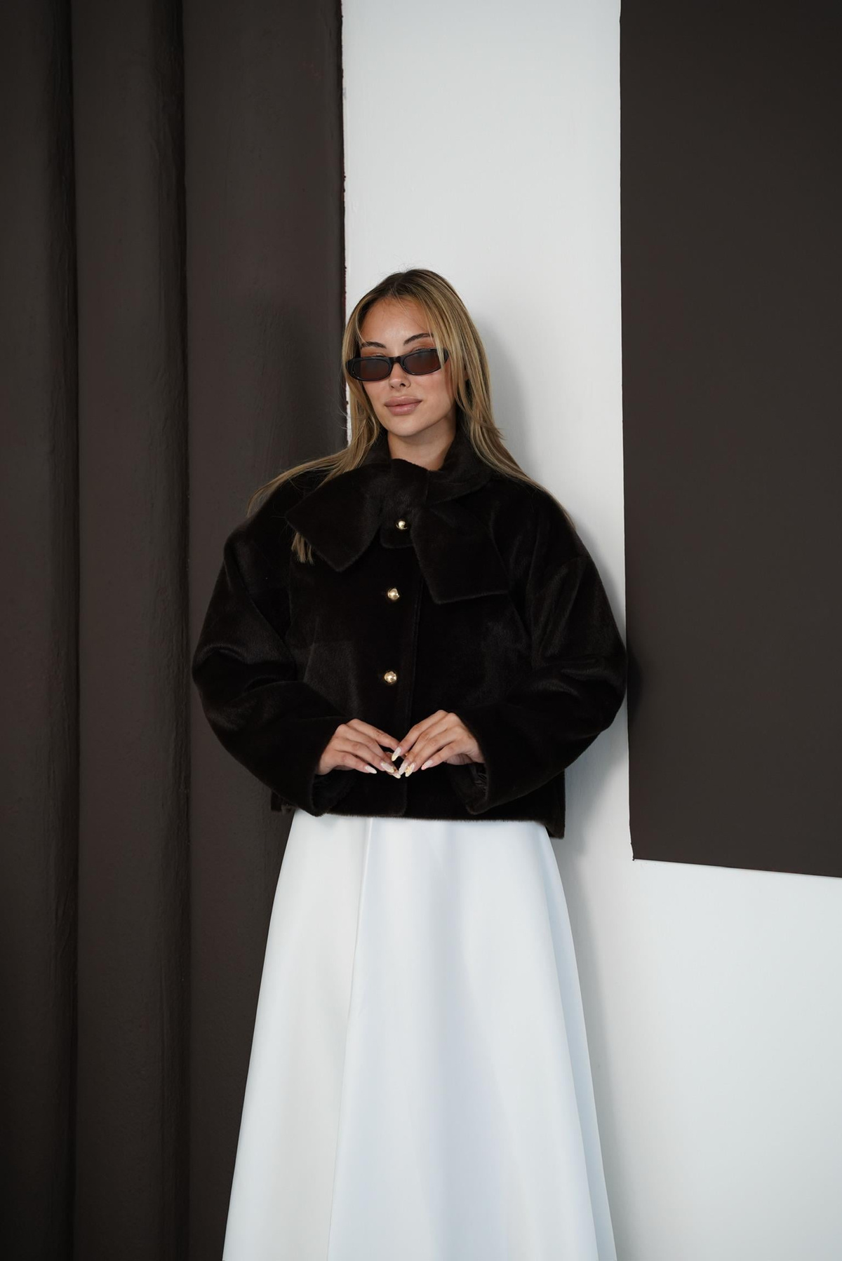 Lyra Kürk - Kahverengi