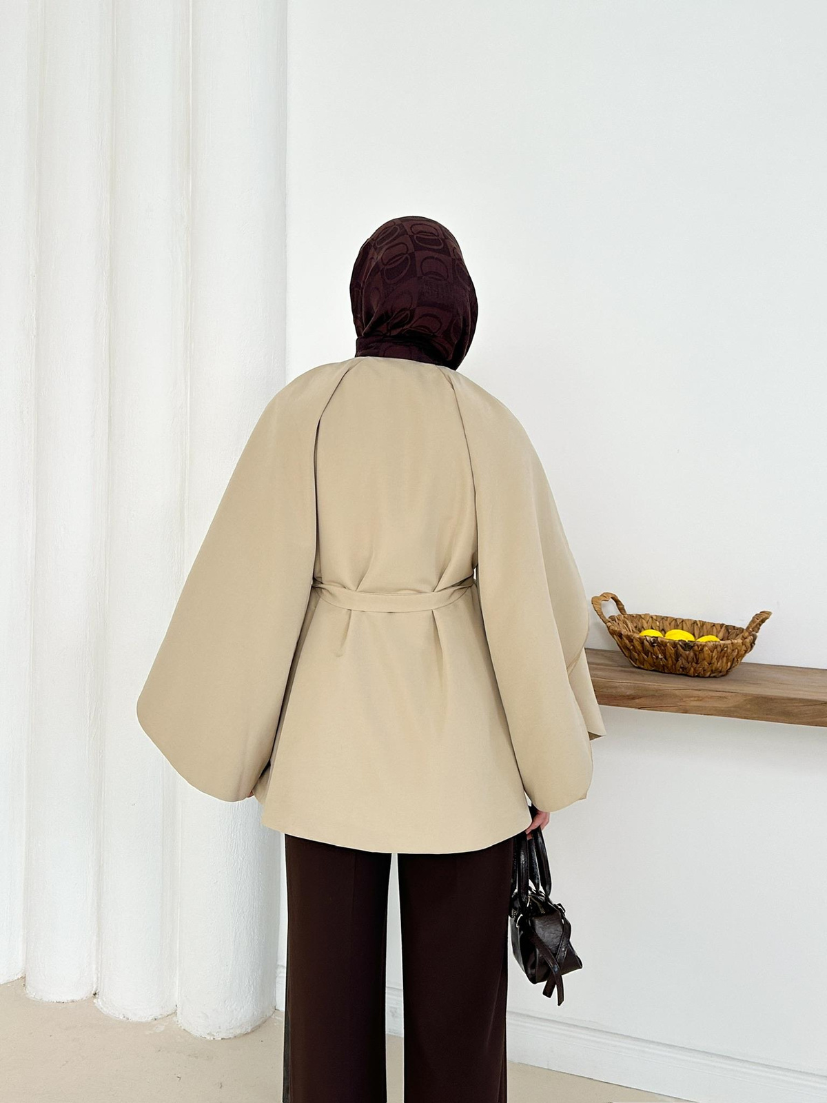 Monaco Pelerin Trench - Bej