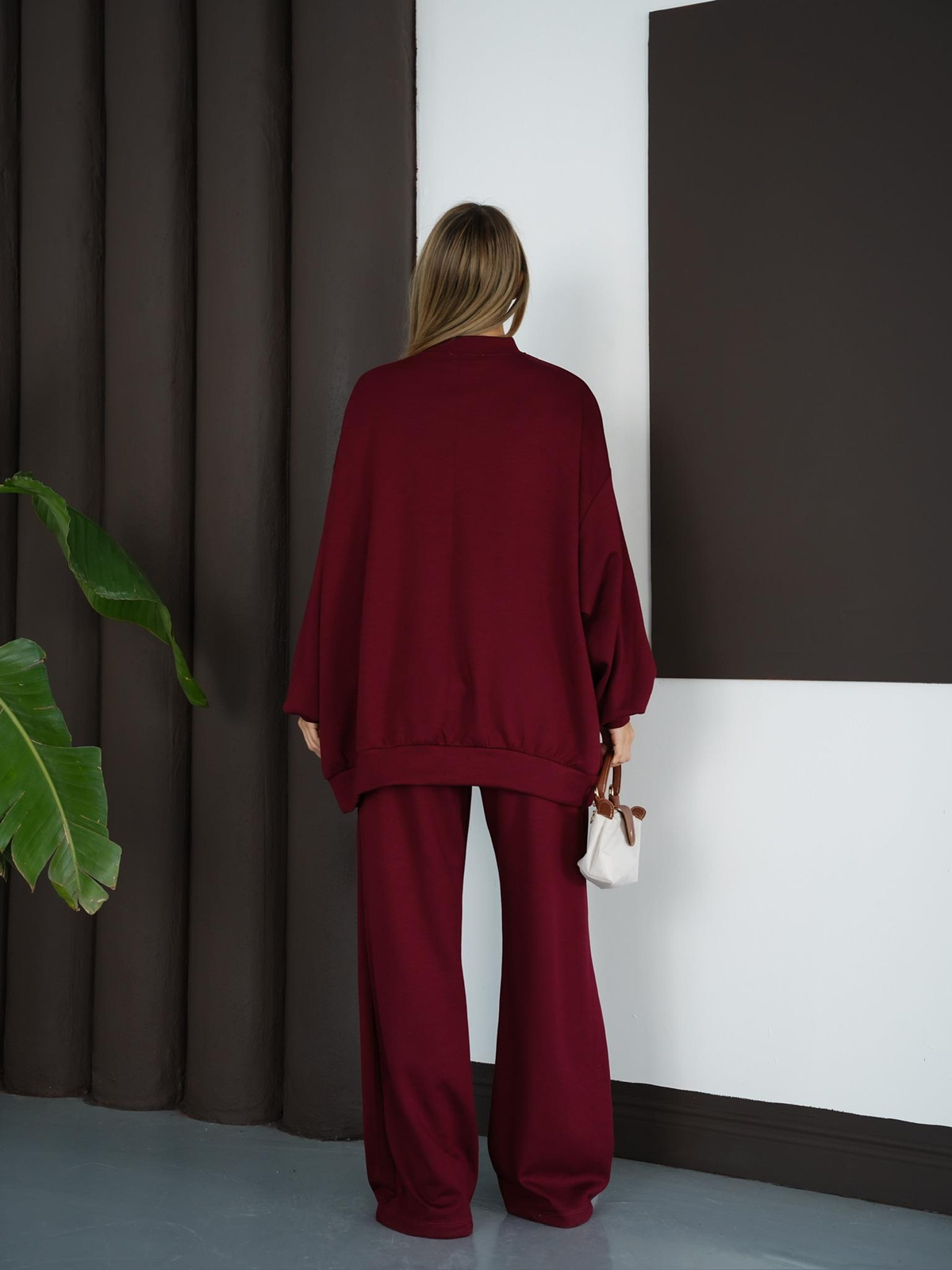 Nova Alt-Üst Takım - Bordo