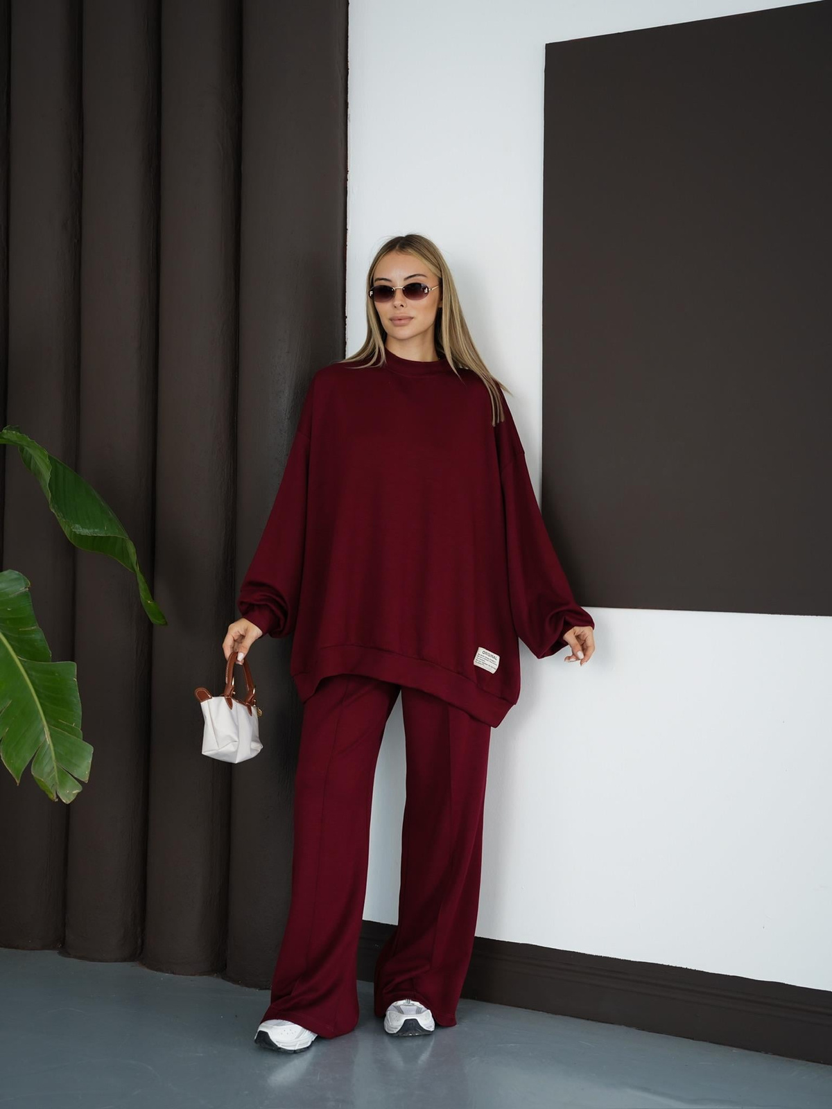 Nova Alt-Üst Takım - Bordo