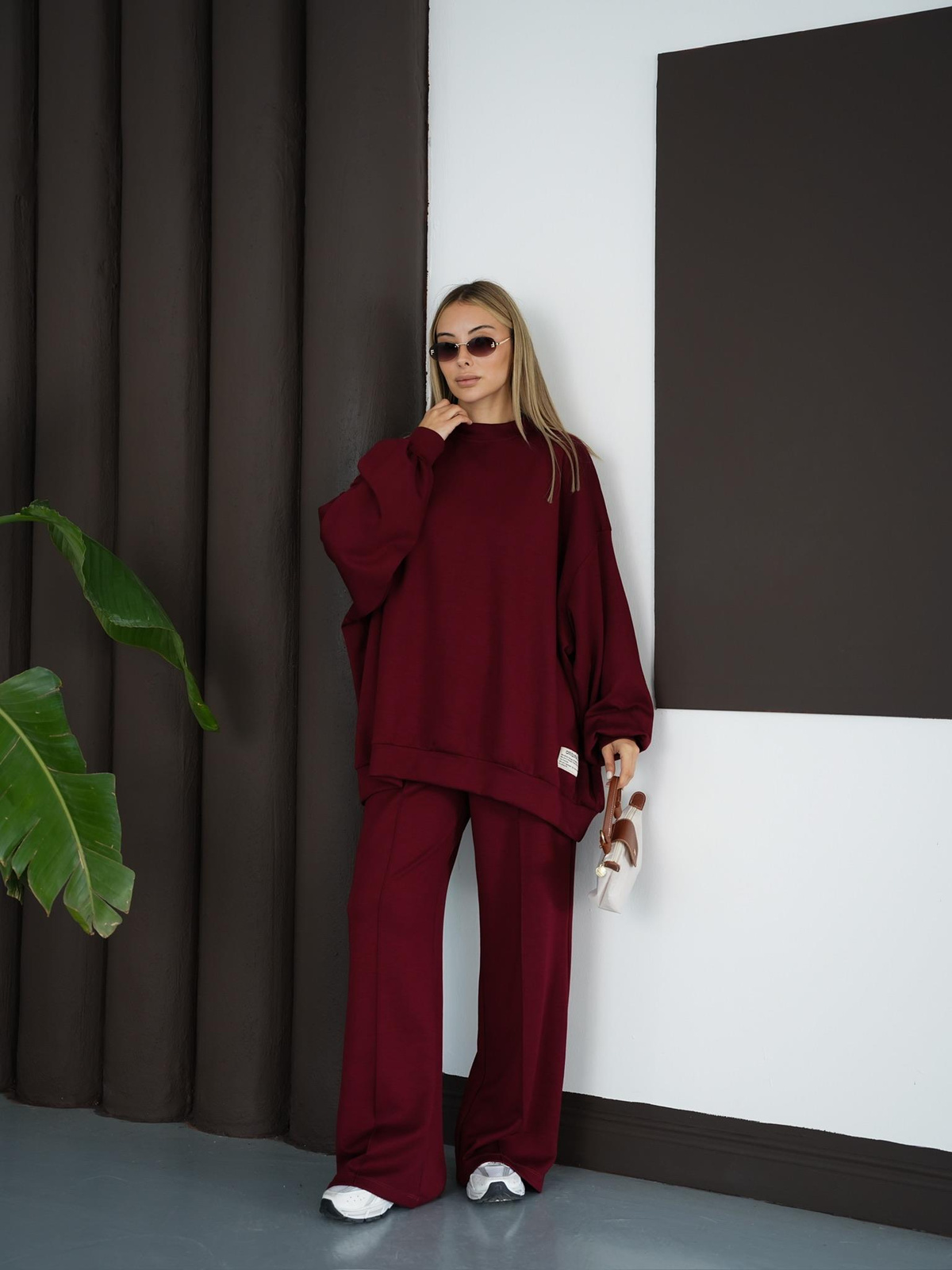 Nova Alt-Üst Takım - Bordo