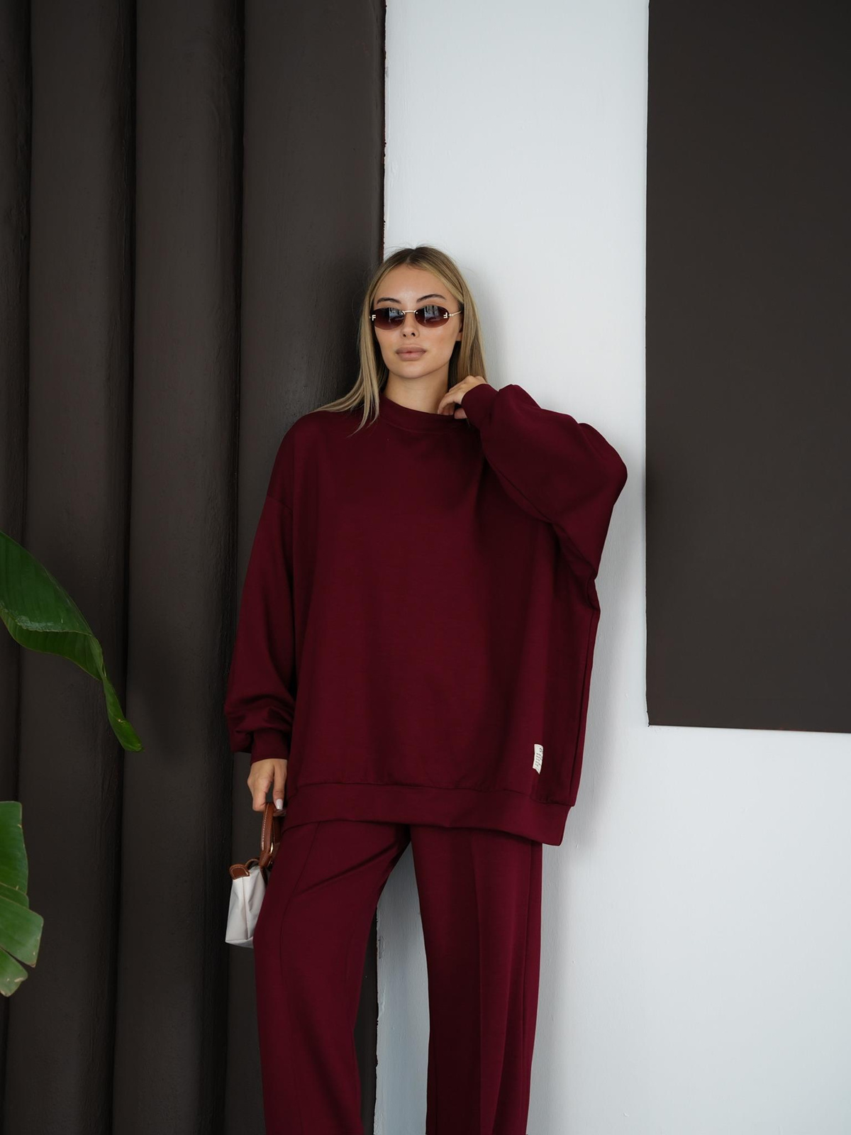 Nova Alt-Üst Takım - Bordo