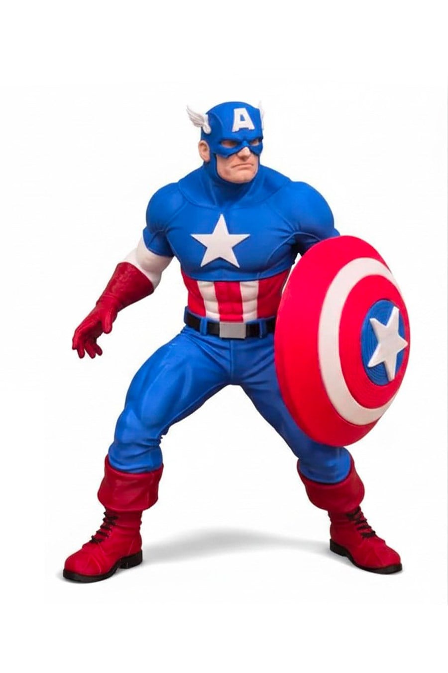 Kaptan Amerika 3d Karakter Pasta Süsü