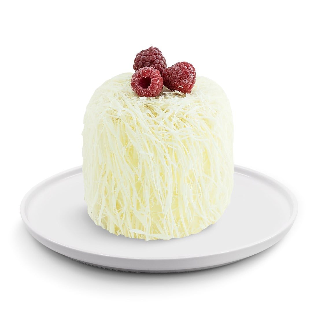 Beyaz Çikolatalı Frambuazlı Adet Pasta
