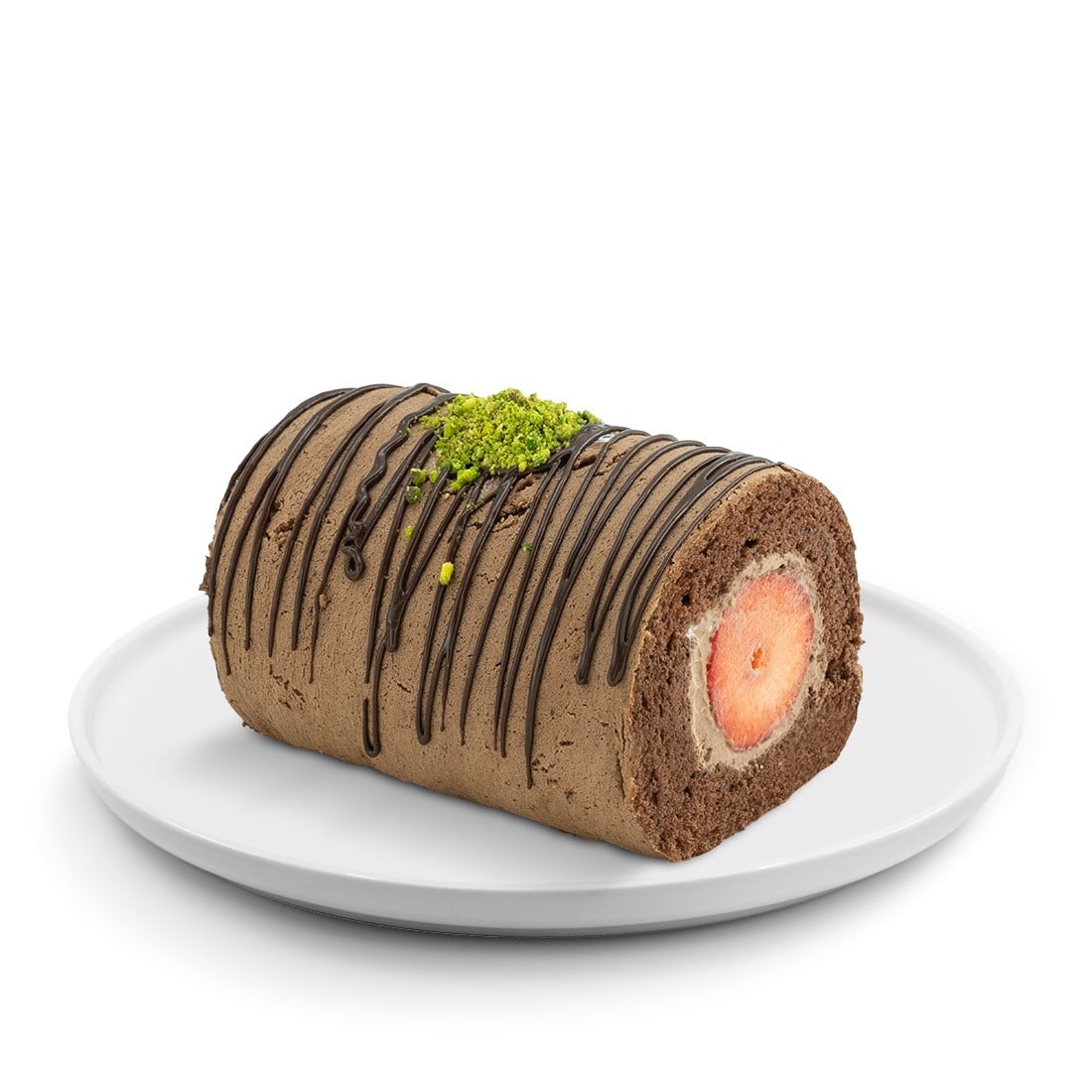Çilekli Rulo Adet Pasta