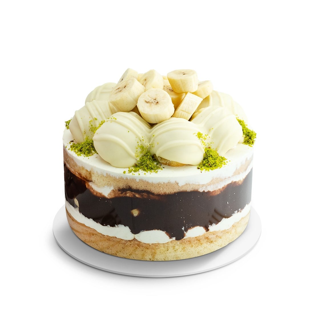 Muzlu Profiterollü Yaş Pasta