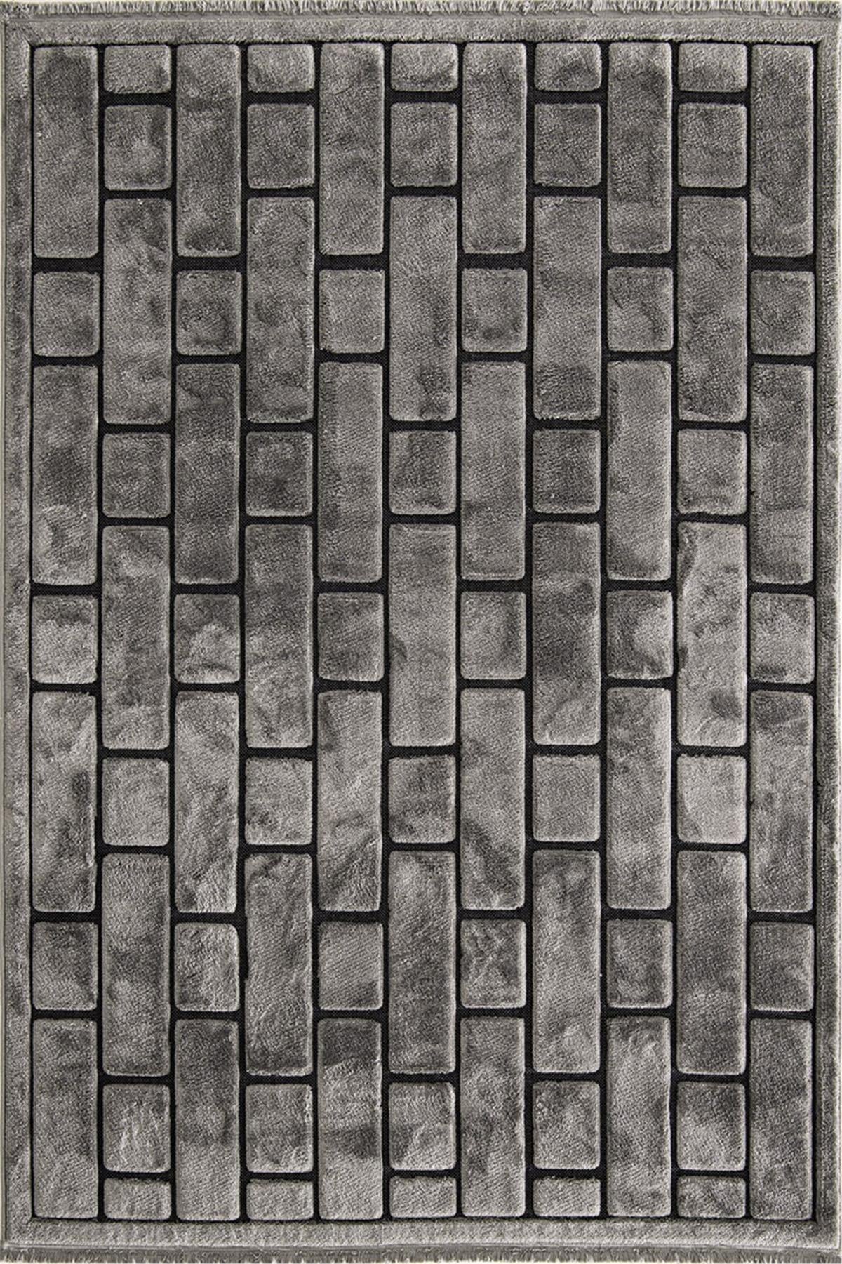 Dekorenti Halı-İndus 8008 Gri Halı
