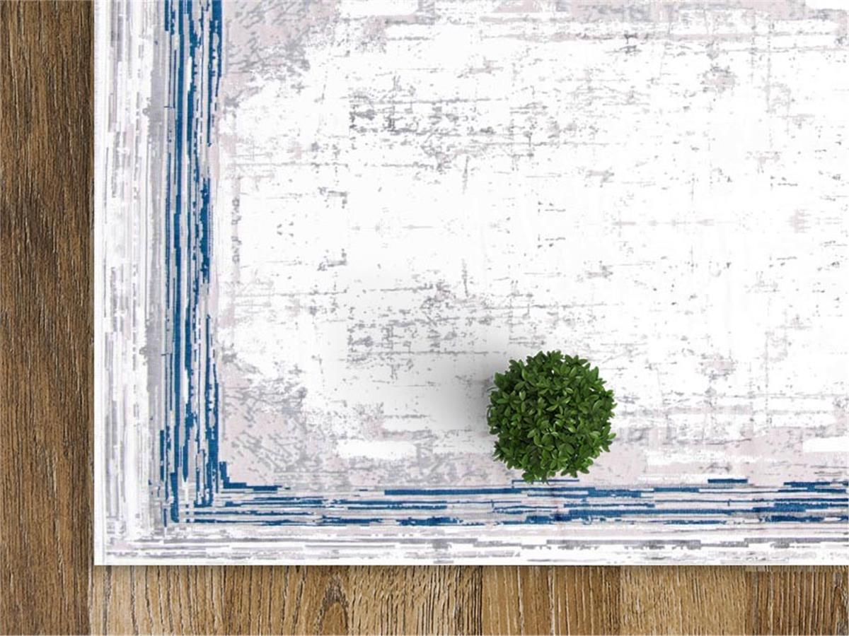 Dekorenti Halı-Sateen 6405 Mavi Halı