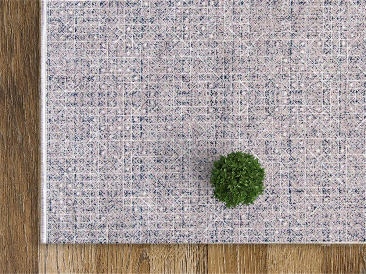 Dekorenti Halı-Sateen 6407 Mavi Halı