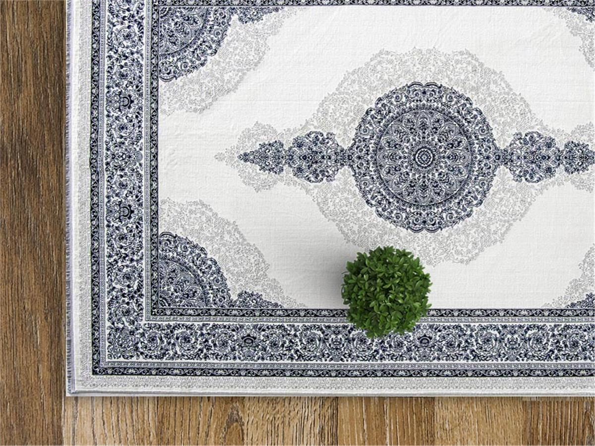 Enti Halı-Safran 7601 Mavi Halı