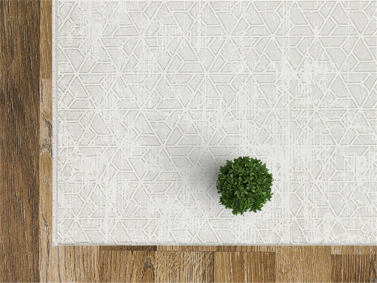 Moqa Halı-Regal 5008 Beyaz Halı