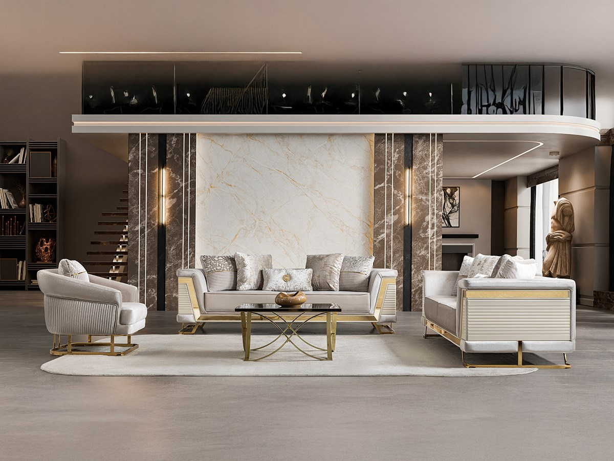 Rixos Lüks Koltuk Takımı Saltanat Mobilya