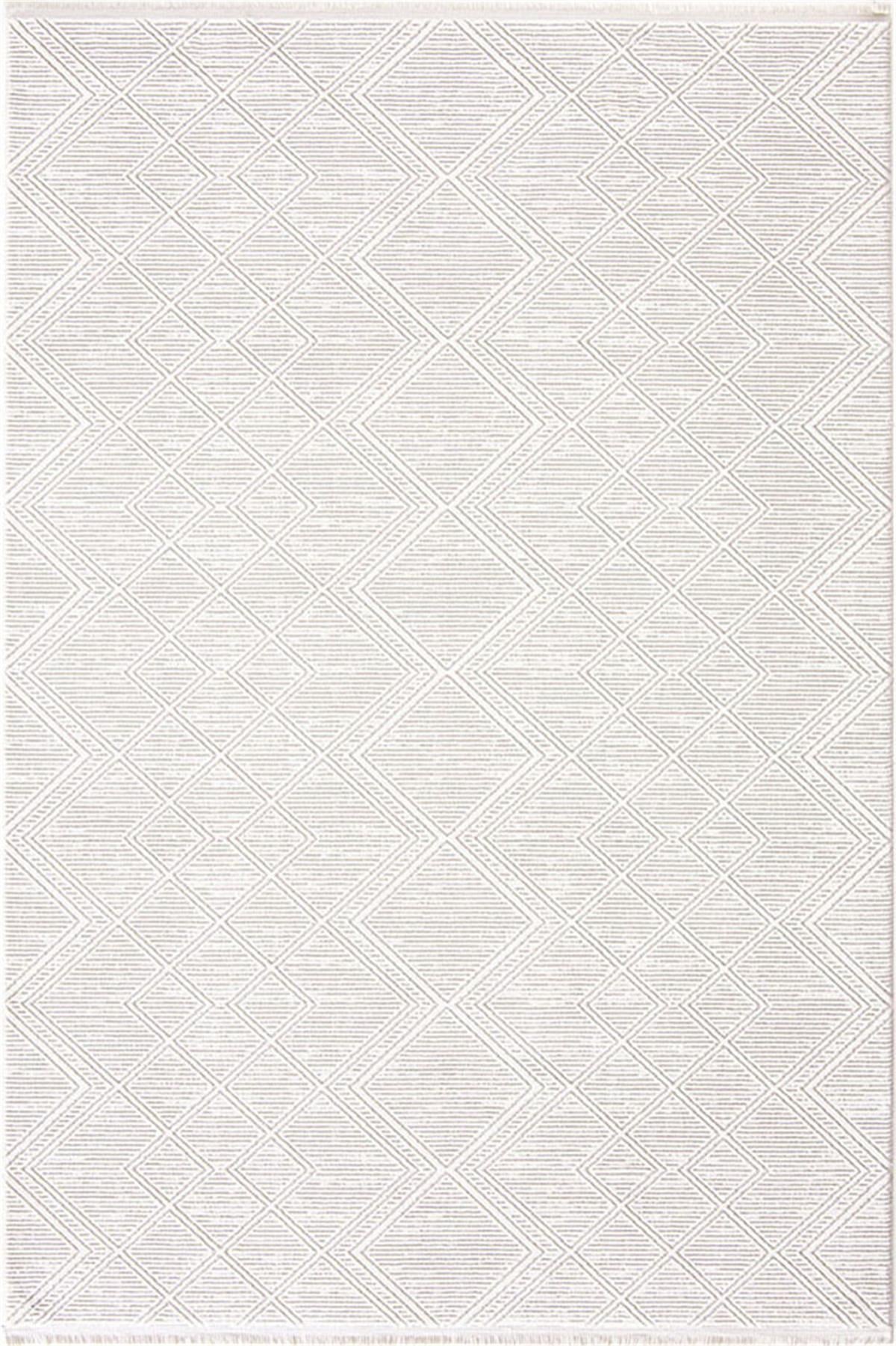 Romans Halı-Norm 6220 Beyaz-Min Halı