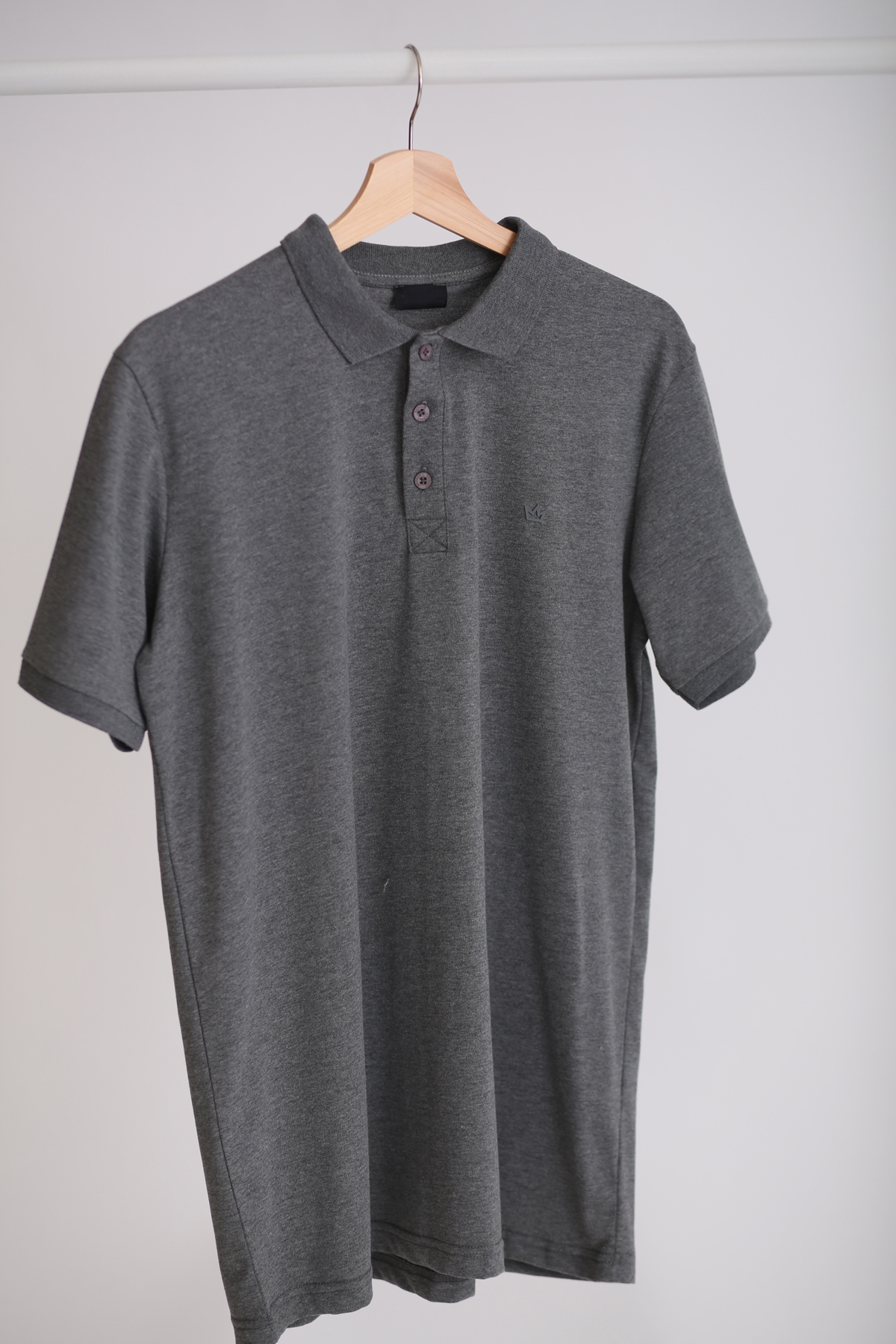 Antrasit Polo Yaka Tshirt 20201025