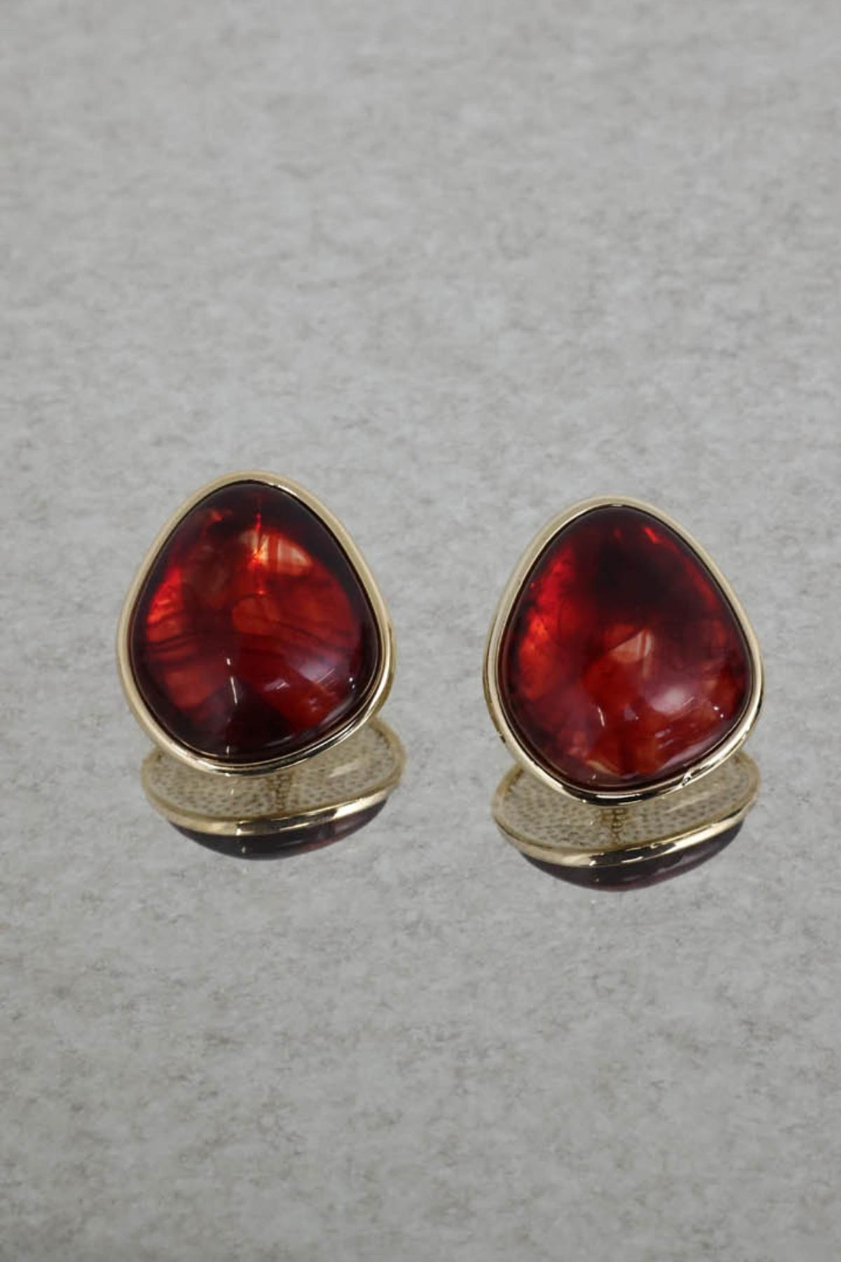Bordo Küpe-21 