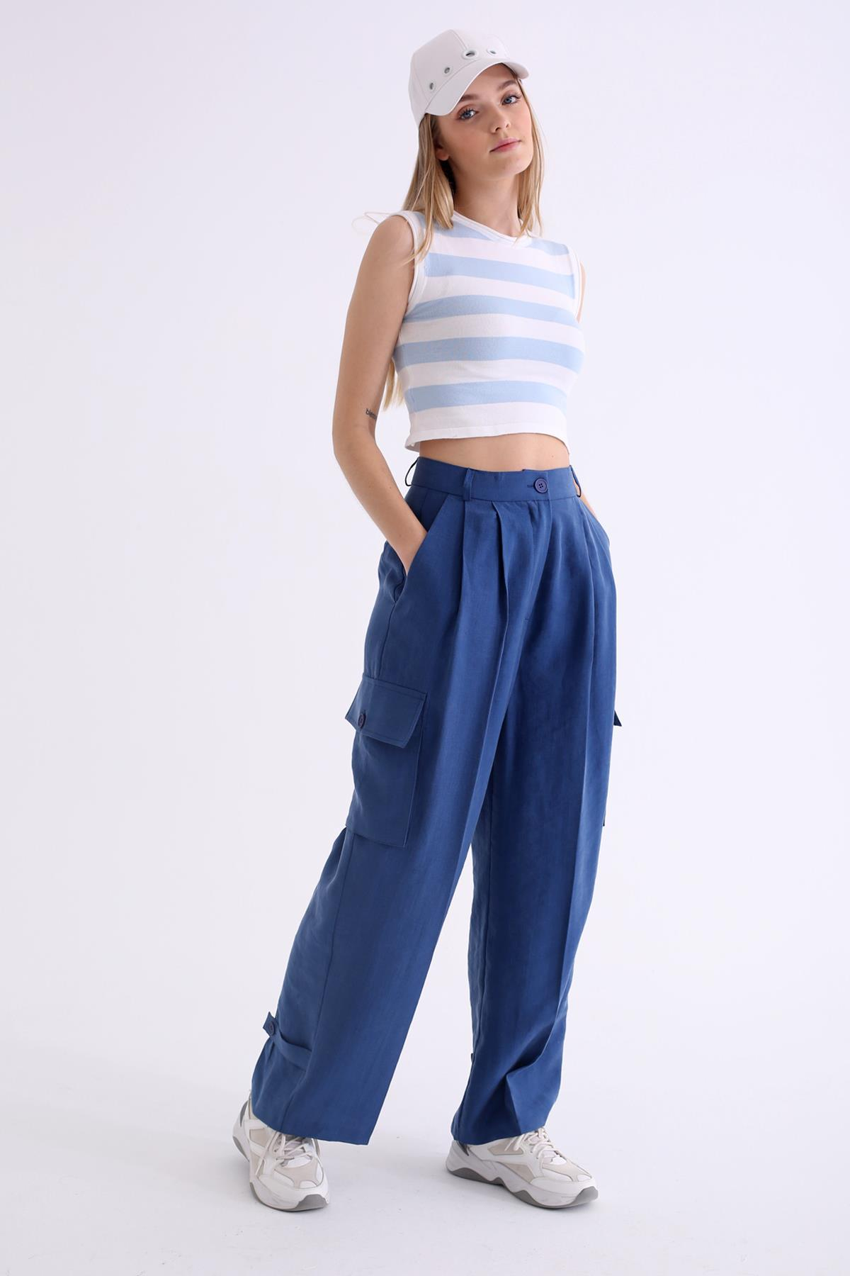 indigo Kargo Cep Bol Paça Pantolon 1299