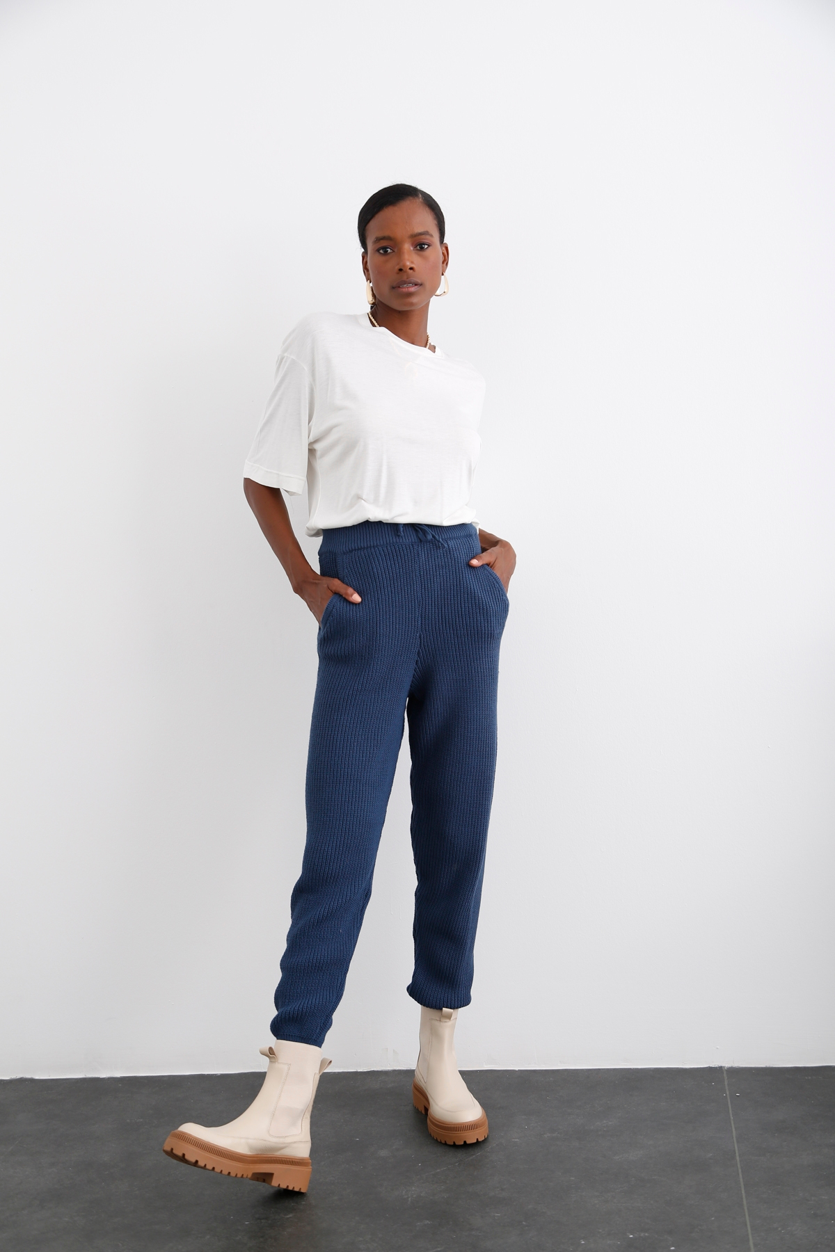 indigo Örme Pantolon 2136