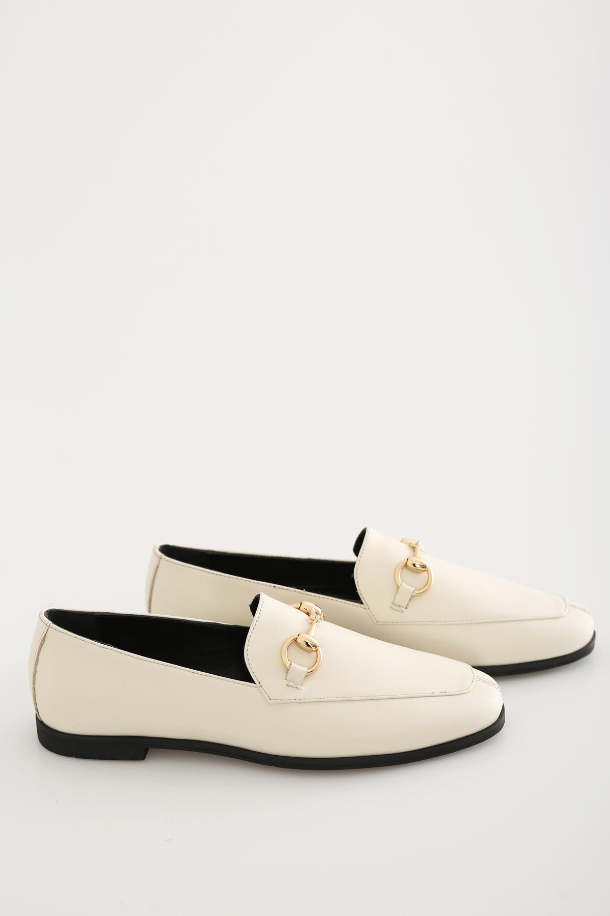 Kemik Tokalı Loafer 343