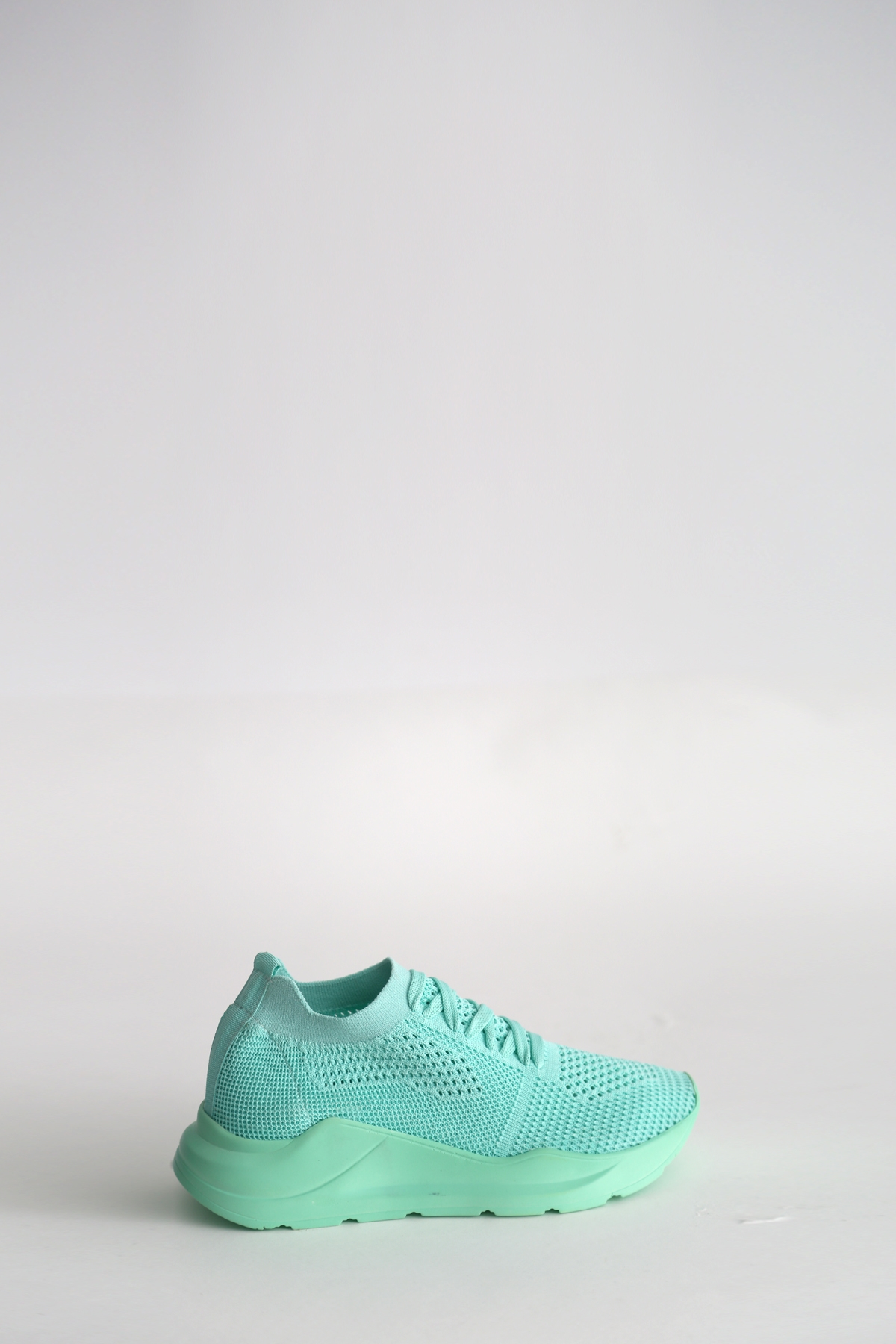 Nil Yeşili Çorap Sneaker 