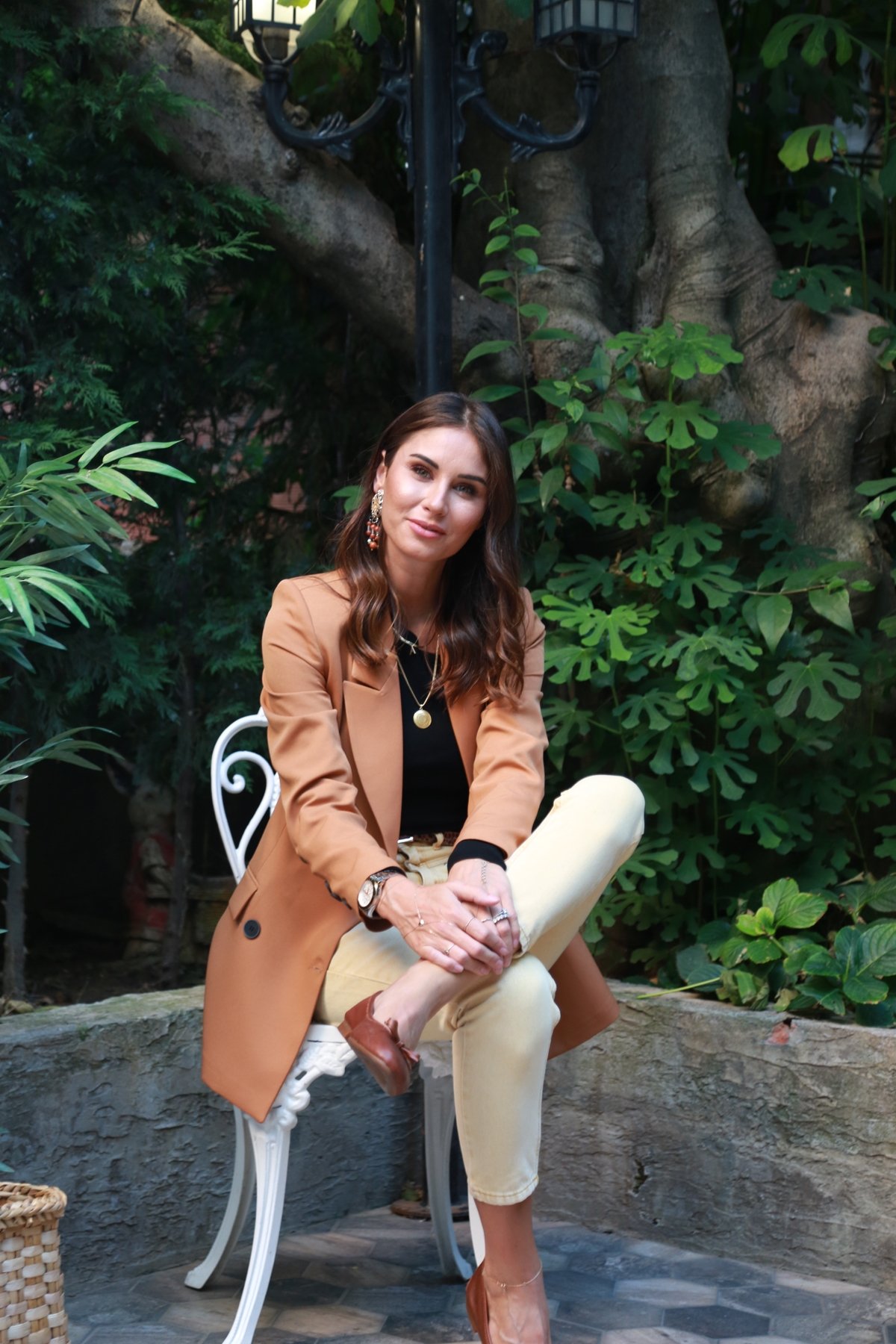 Taba Cepli Blazer Ceket