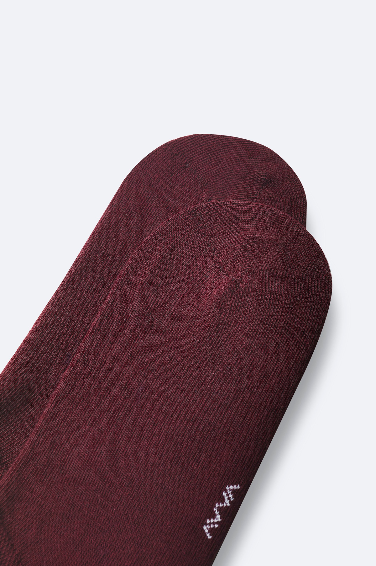 Bordo Pamuklu Sneaker Çorap
