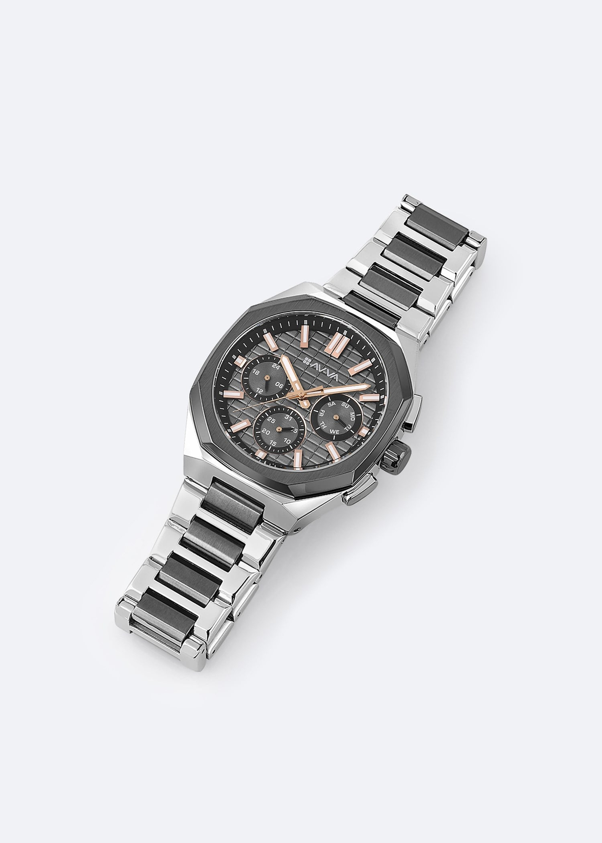Gümüş Rengi Metal Saat