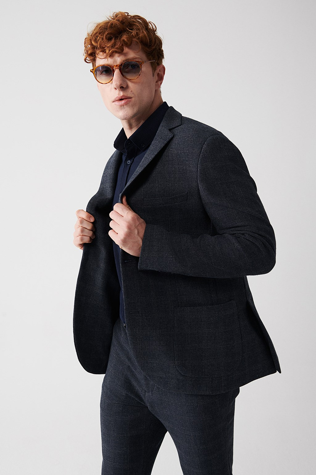 Navy 360 Degree Stretch Jacket