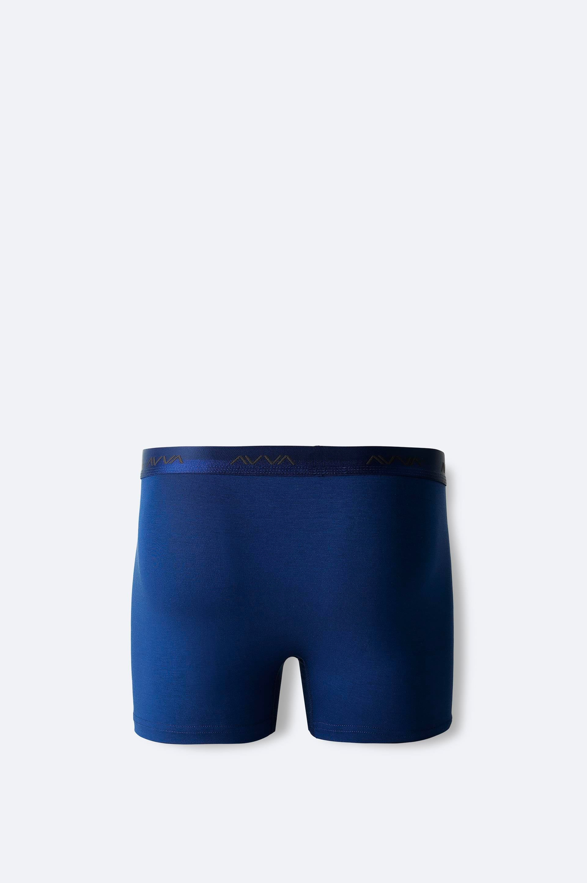 Lacivert Düz Basic Soft Touch Tekli Boxer