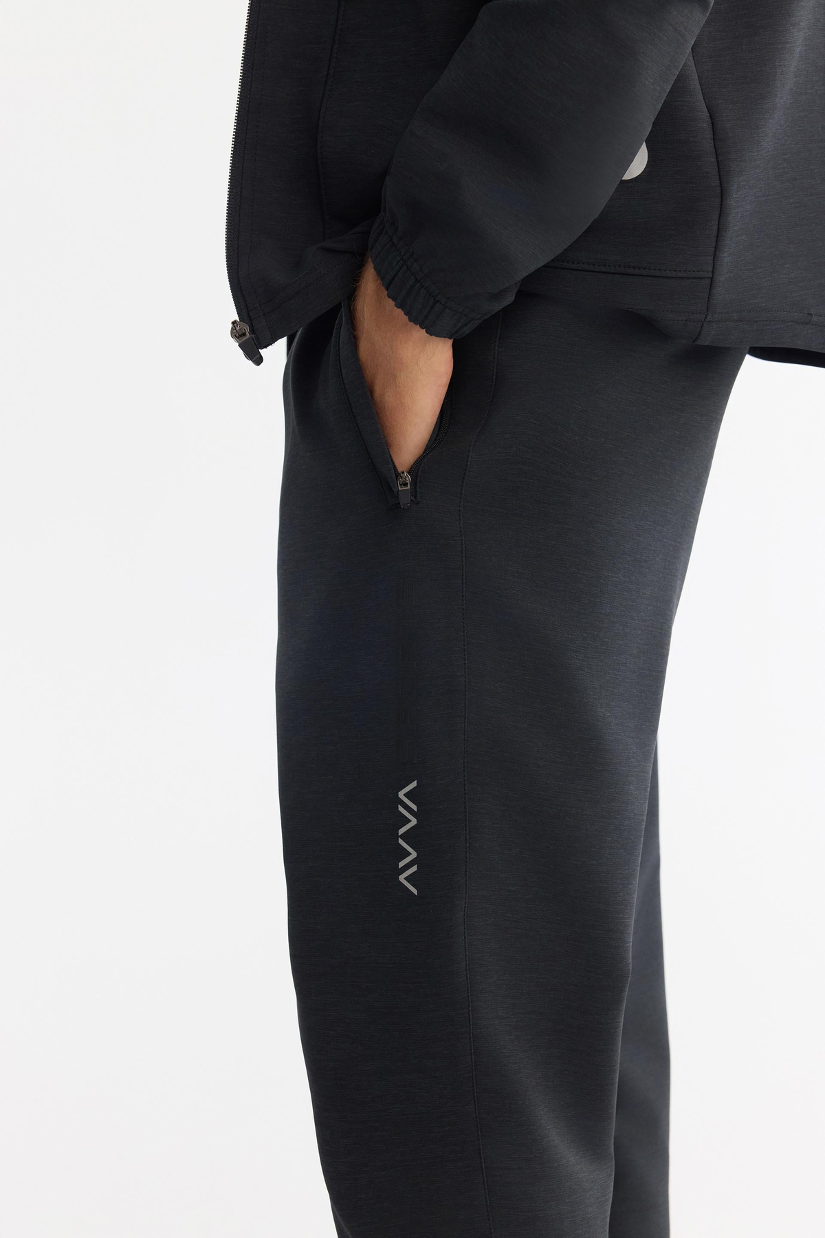 Siyah Baskılı Regular fit Jogger