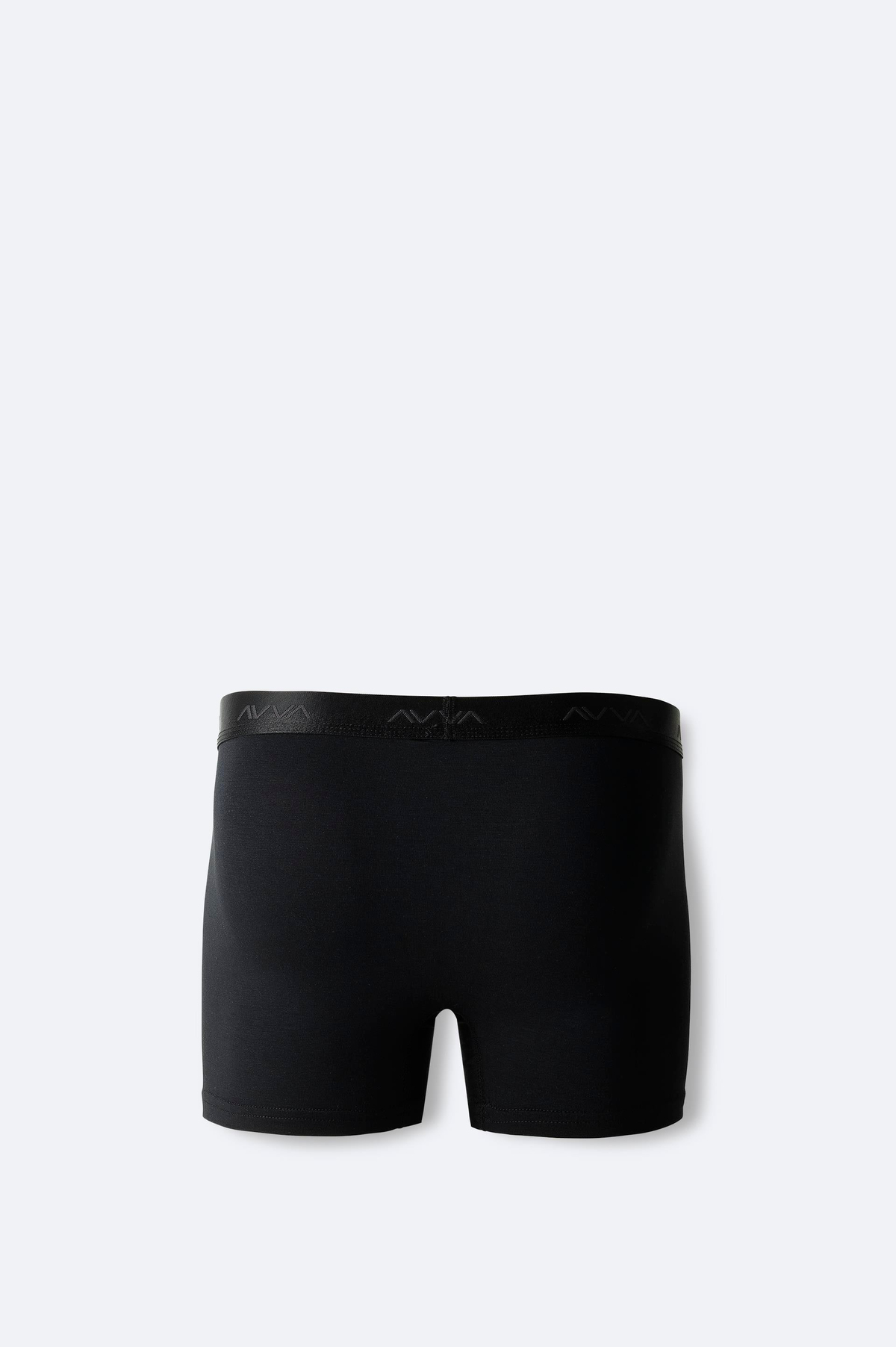 Siyah Düz Basic Soft Touch Tekli Boxer