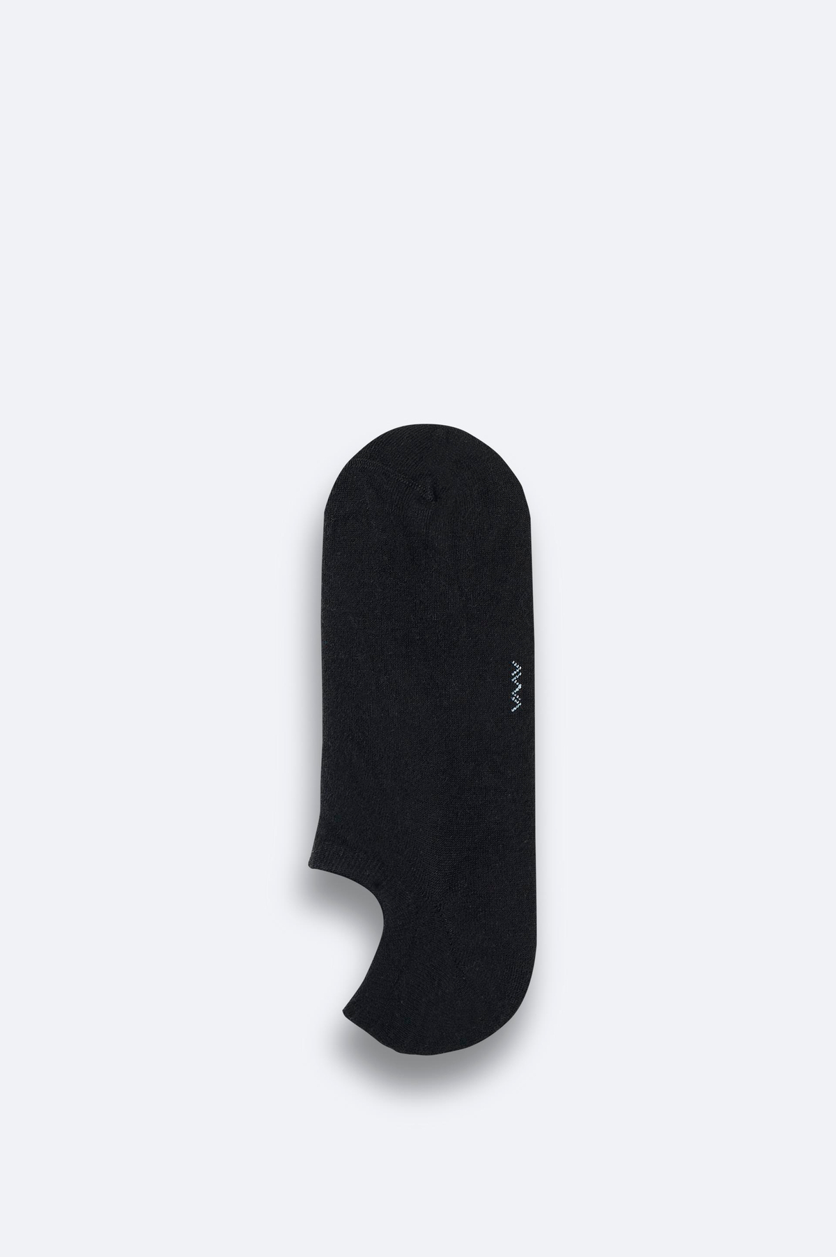 Siyah Havlulu Sneaker Çorap