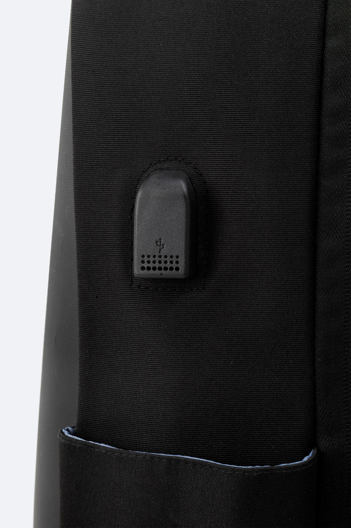 Black Hardshell Backpack