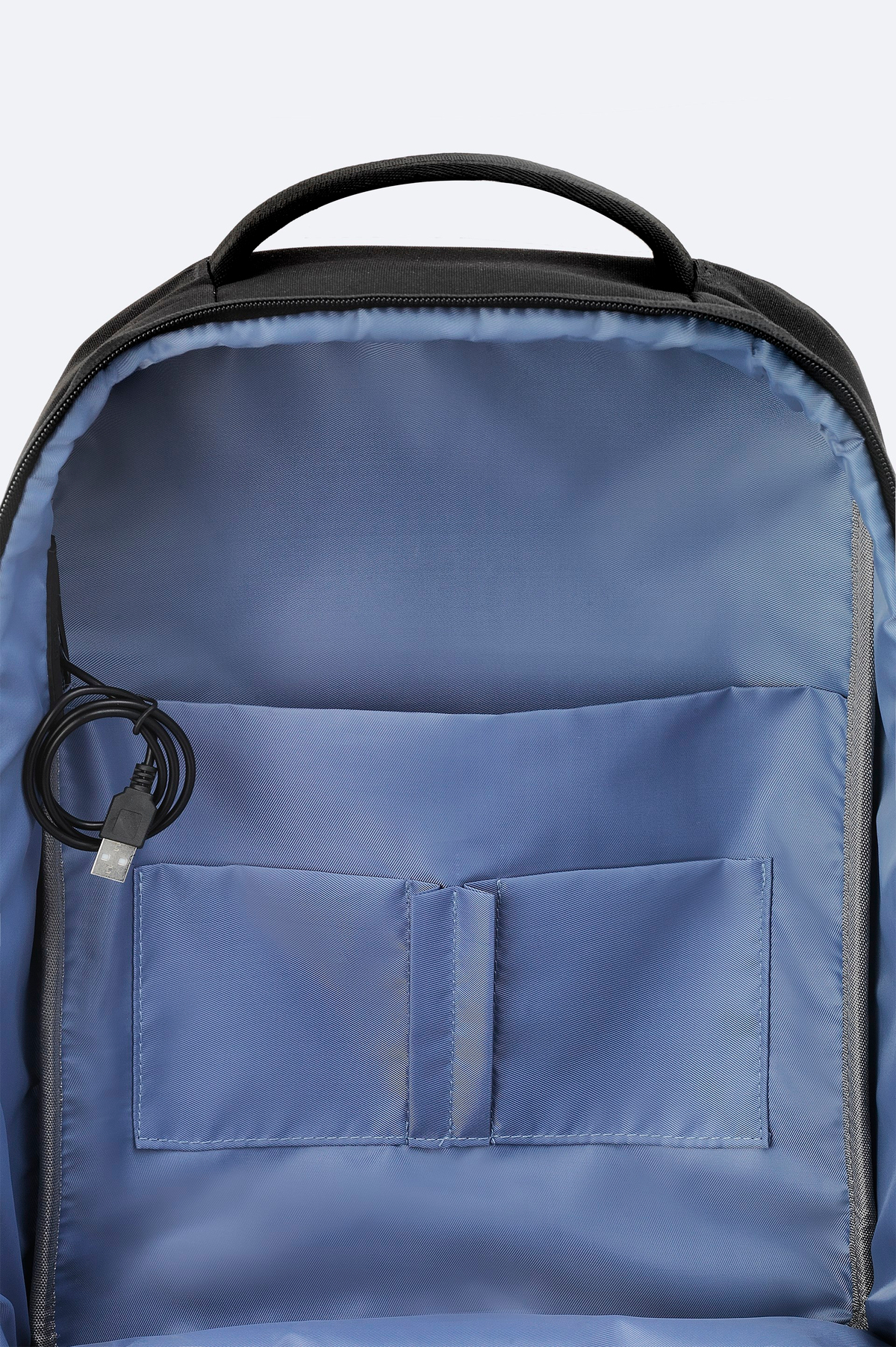 Black Hardshell Backpack