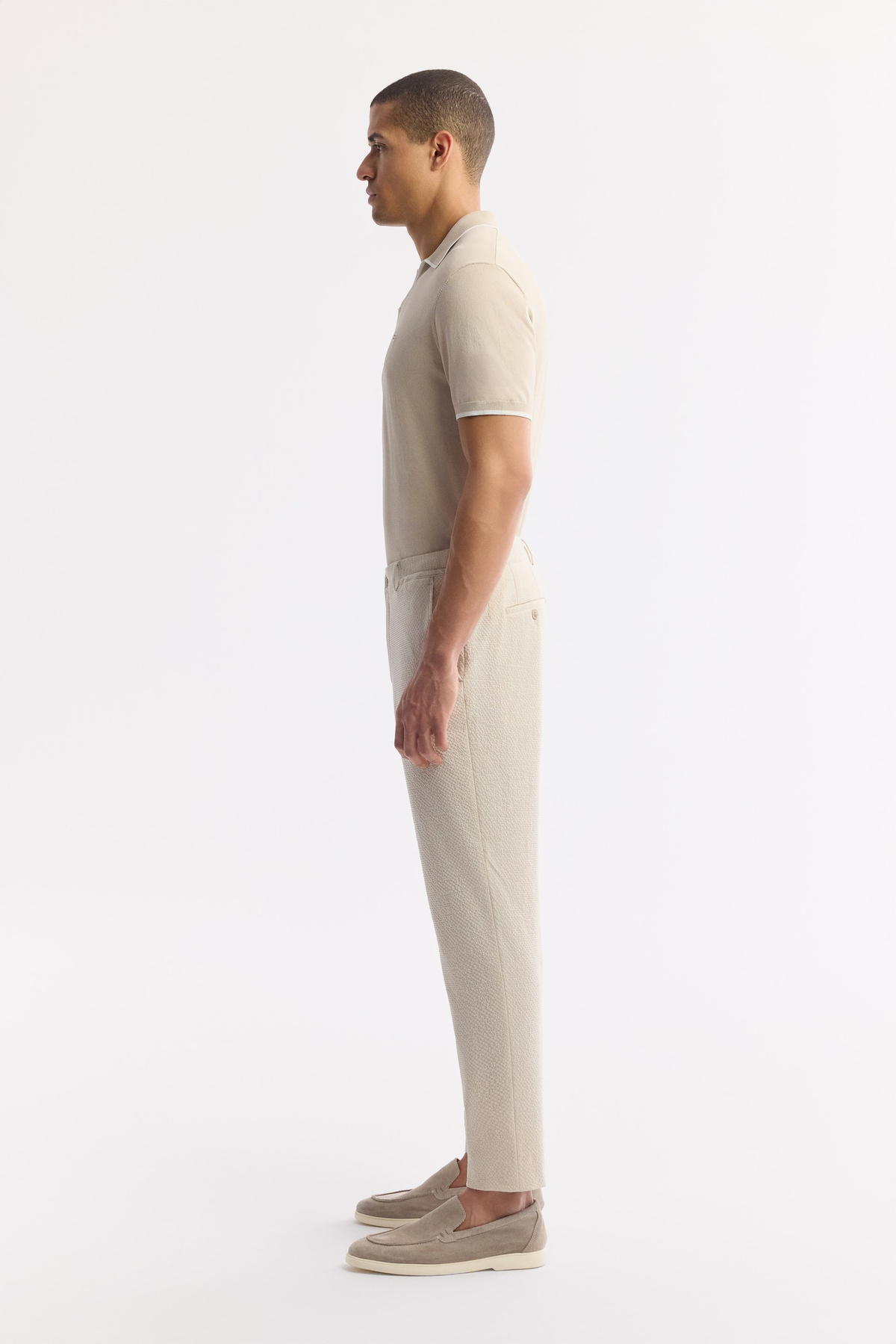Taş Yandan Cepli Bi-Stretch Pantolon