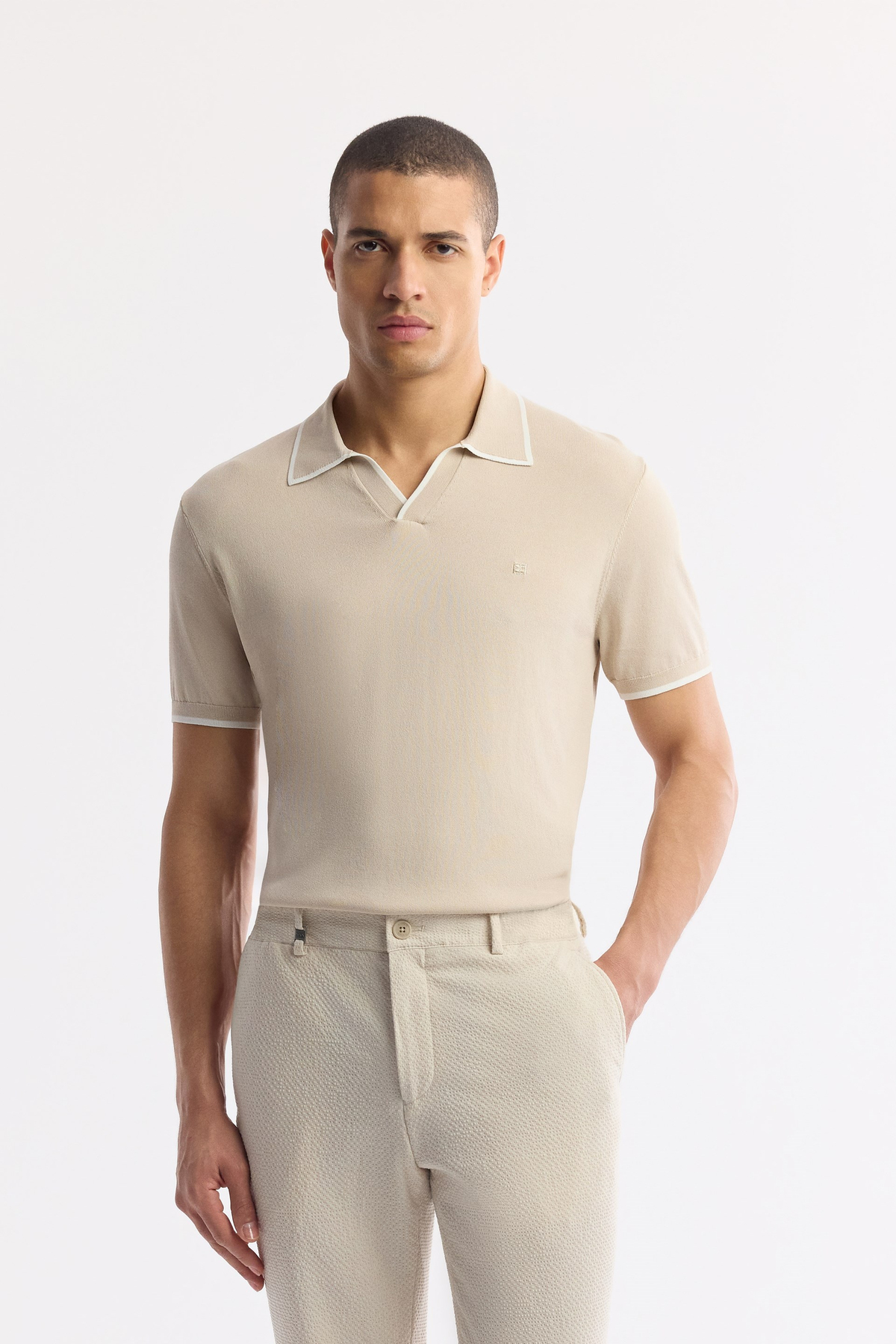 Taş Yandan Cepli Bi-Stretch Pantolon