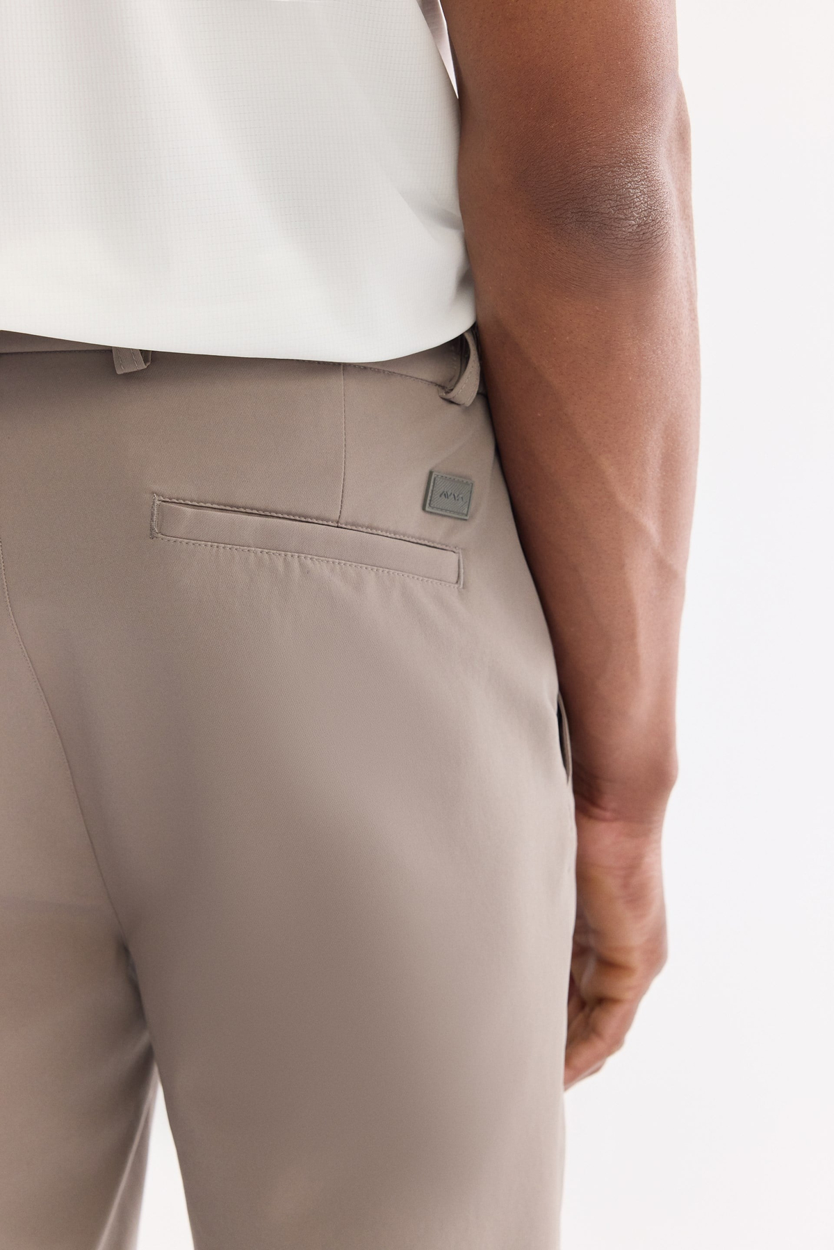 Vizon Yanı Lastikli Teknik Kumaş Olympus Relaxed Fit Şort