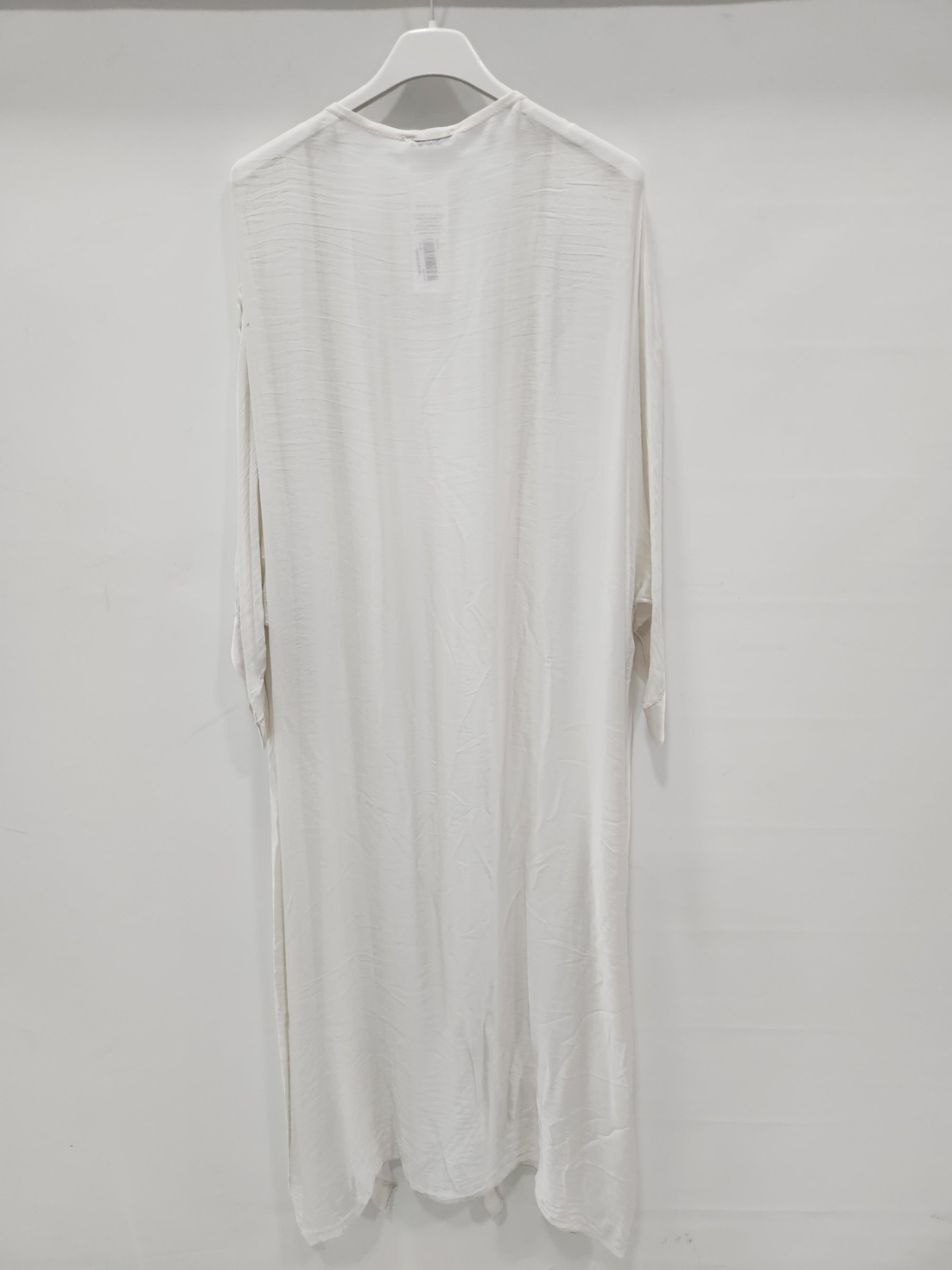 Kadın Bej İtalyan Uzun İpek Kaftan