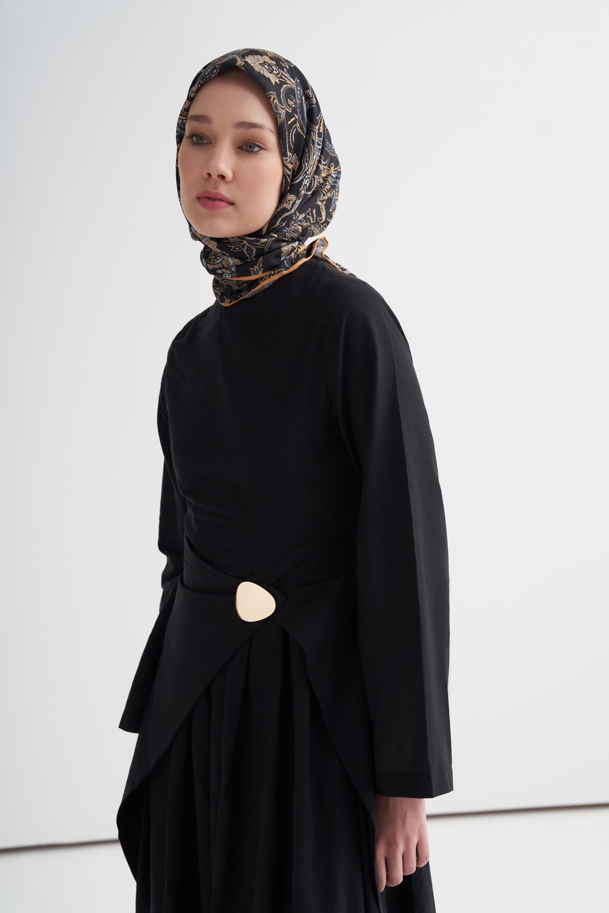 Amaris Soft Eşarp Siyah