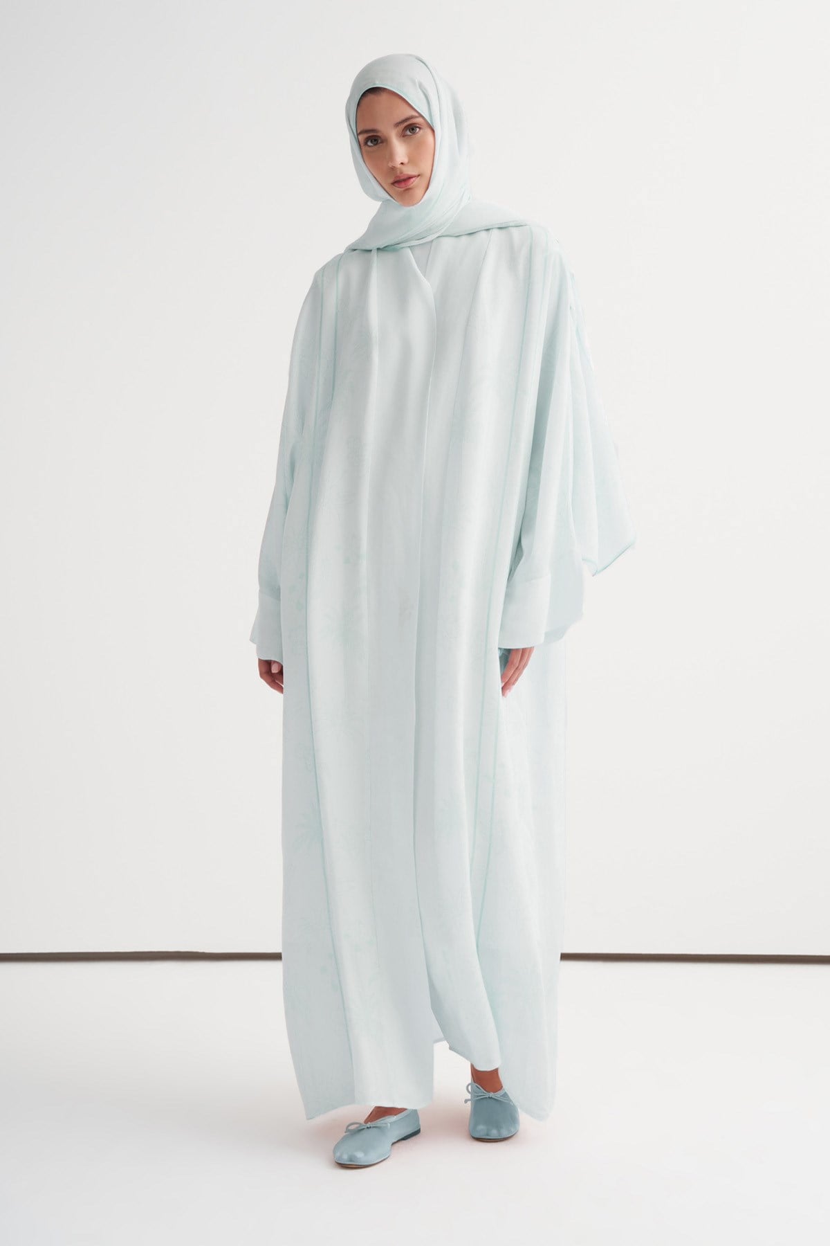 Mania Floş Abaya Mavi