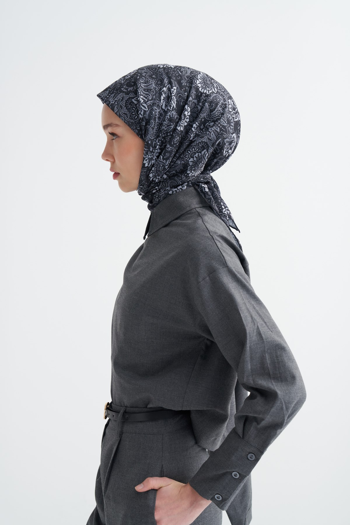 Velora Soft Eşarp Siyah