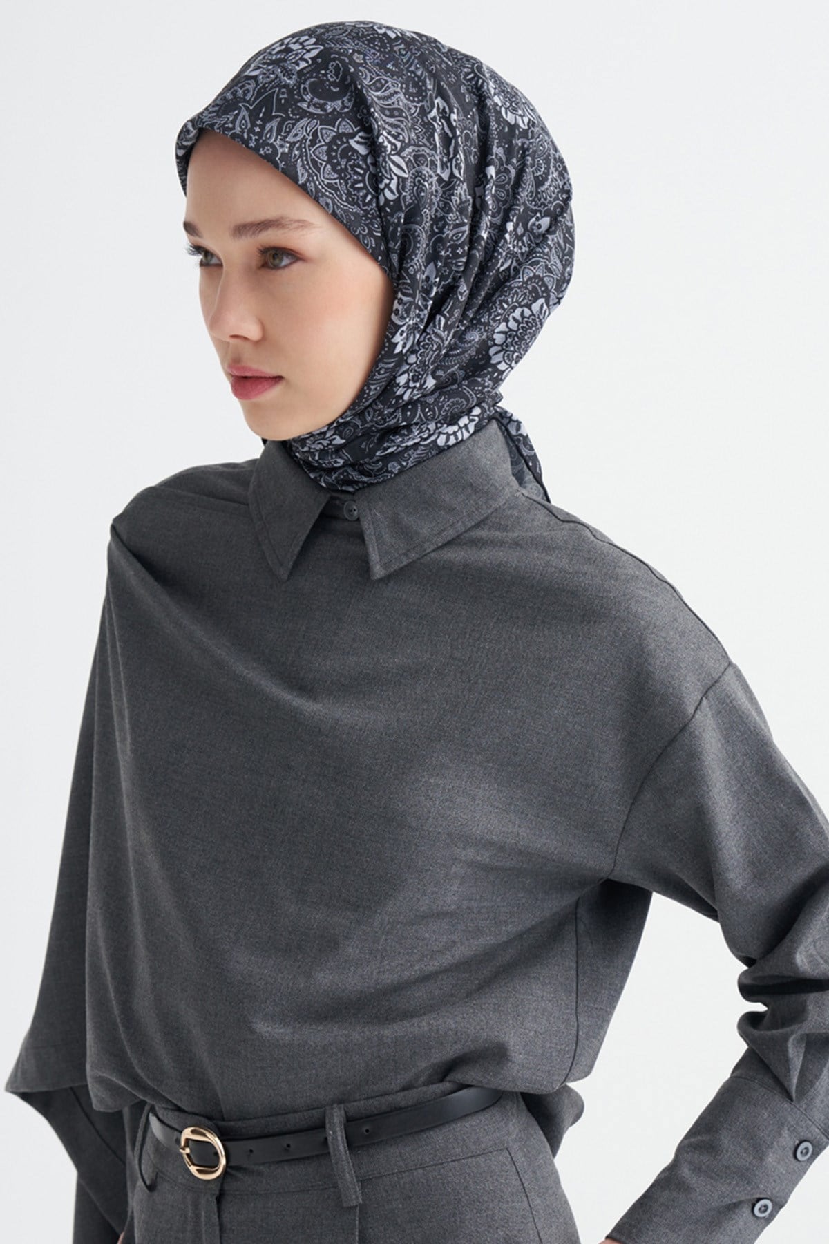 Velora Soft Eşarp Siyah