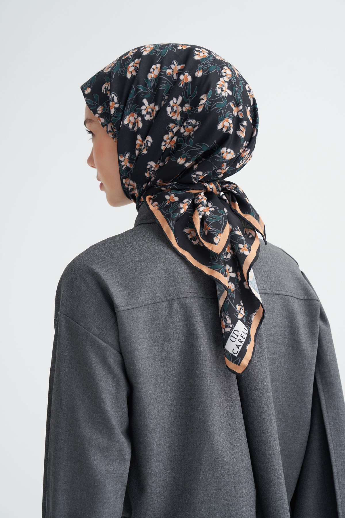Florina Soft Eşarp Siyah