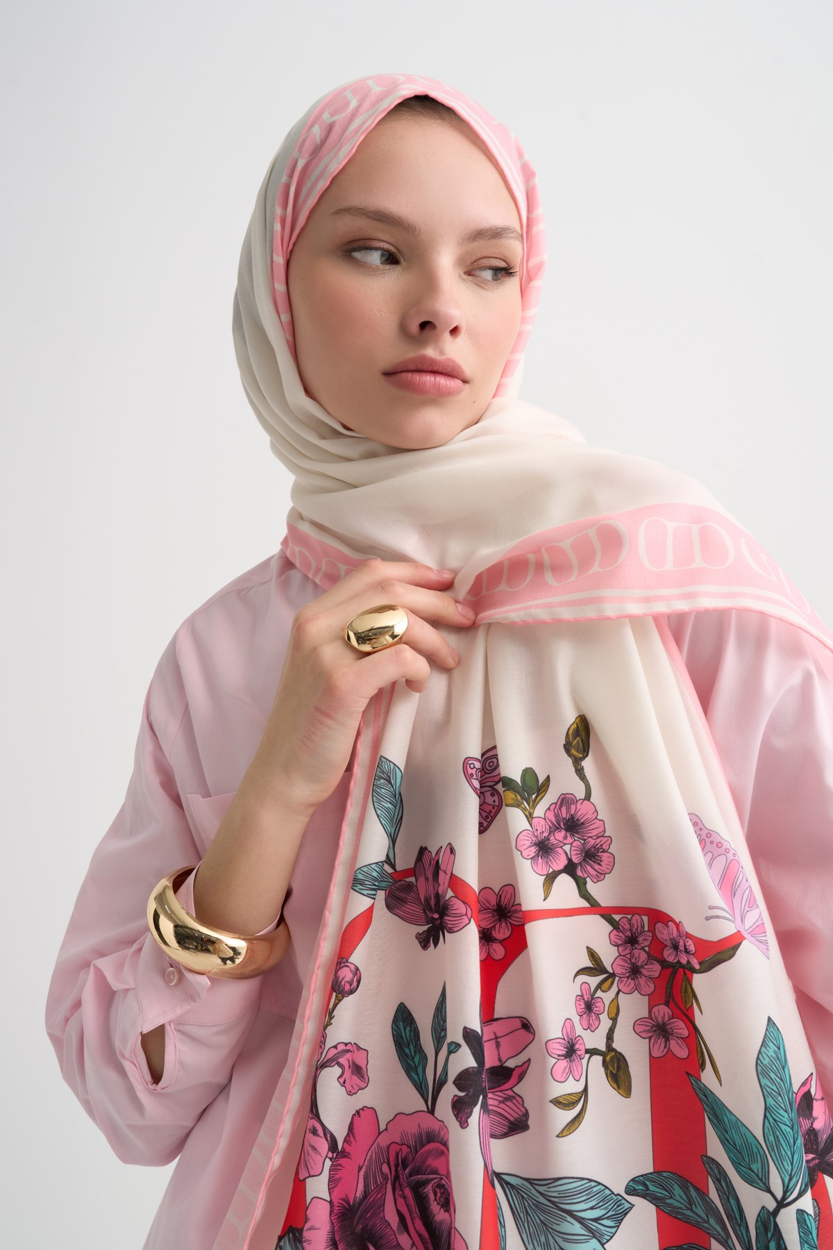 Love Momy Soft Şal Pembe